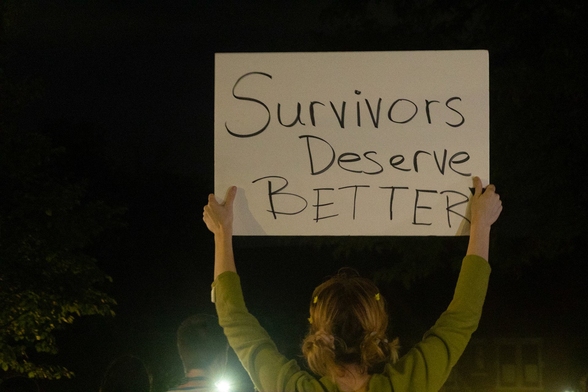 SU students protest the administration and many frats around campus due to rape alligations and inaction by the Chancellor on September 21st. The protests lasted for nearly 2 hours, starting along Comstock and ending with the Chancellor's House after stopping at numerous frats along the way. There were calls for the admin to take action against numerous students who were alleged to have raped students within the frats. The protests were entirly peaceful and many students were following mask guidelines.