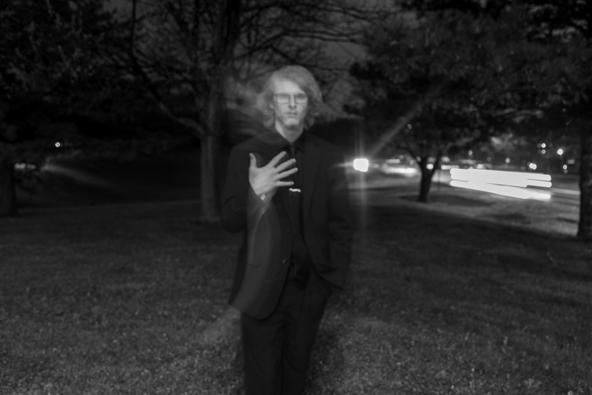 With five semesters left I took this image as a halfway mark. It was also nearly 9 months of isolation. My classes were online, and I had no roommates or friends to share my college experience. It was a dark time in my life. So, as I stood outside my South Campus apartment and took that picture in the cold drizzle, I was creating a time capsule of my lowest point in life at college to see how much I would grow in the semesters to come.