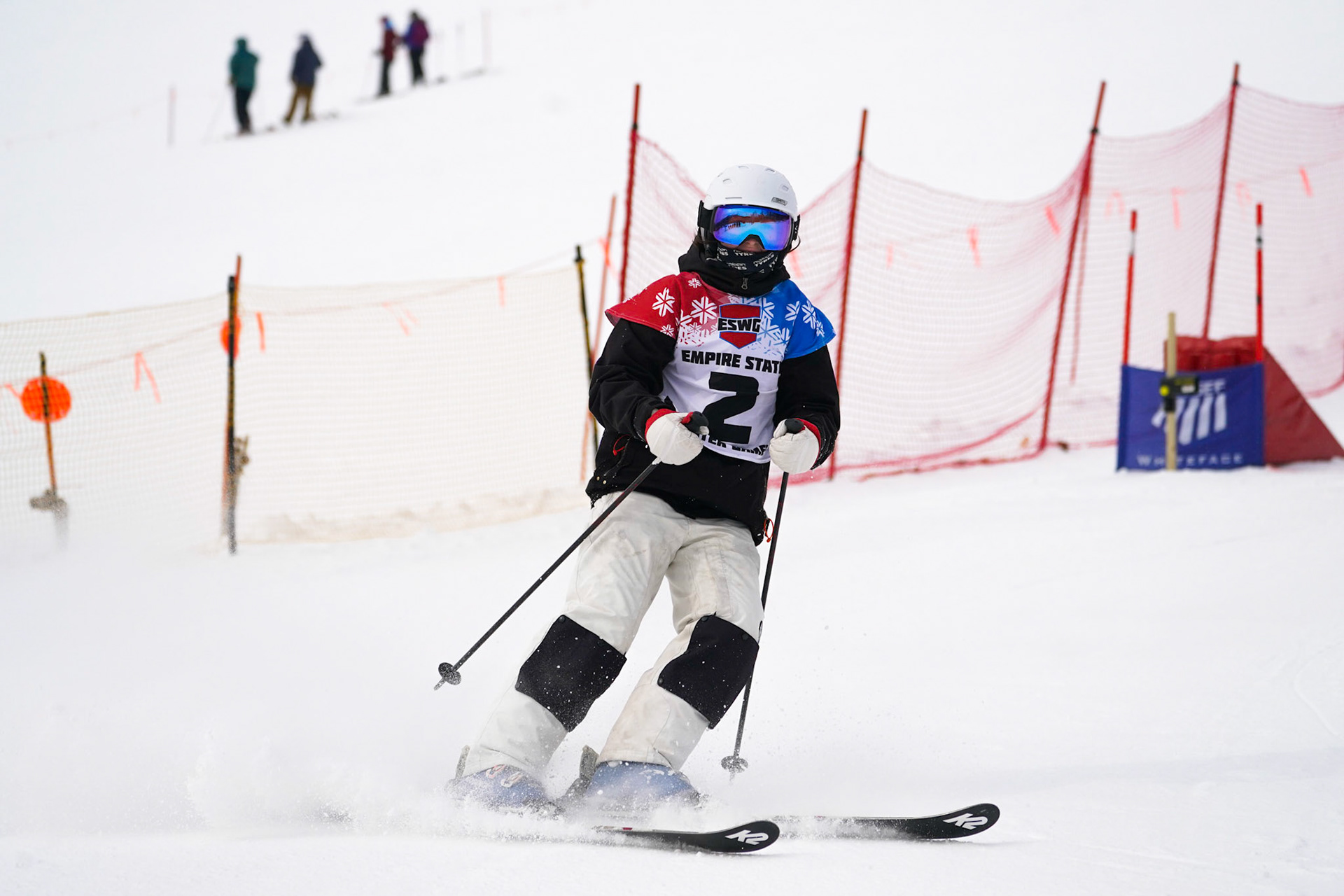 Moguls at Whiteface Mountain during the Empire State Winter Games in Lake Placid, NY on Sunday, February 5, 2023. (Photo by Bond Photos)