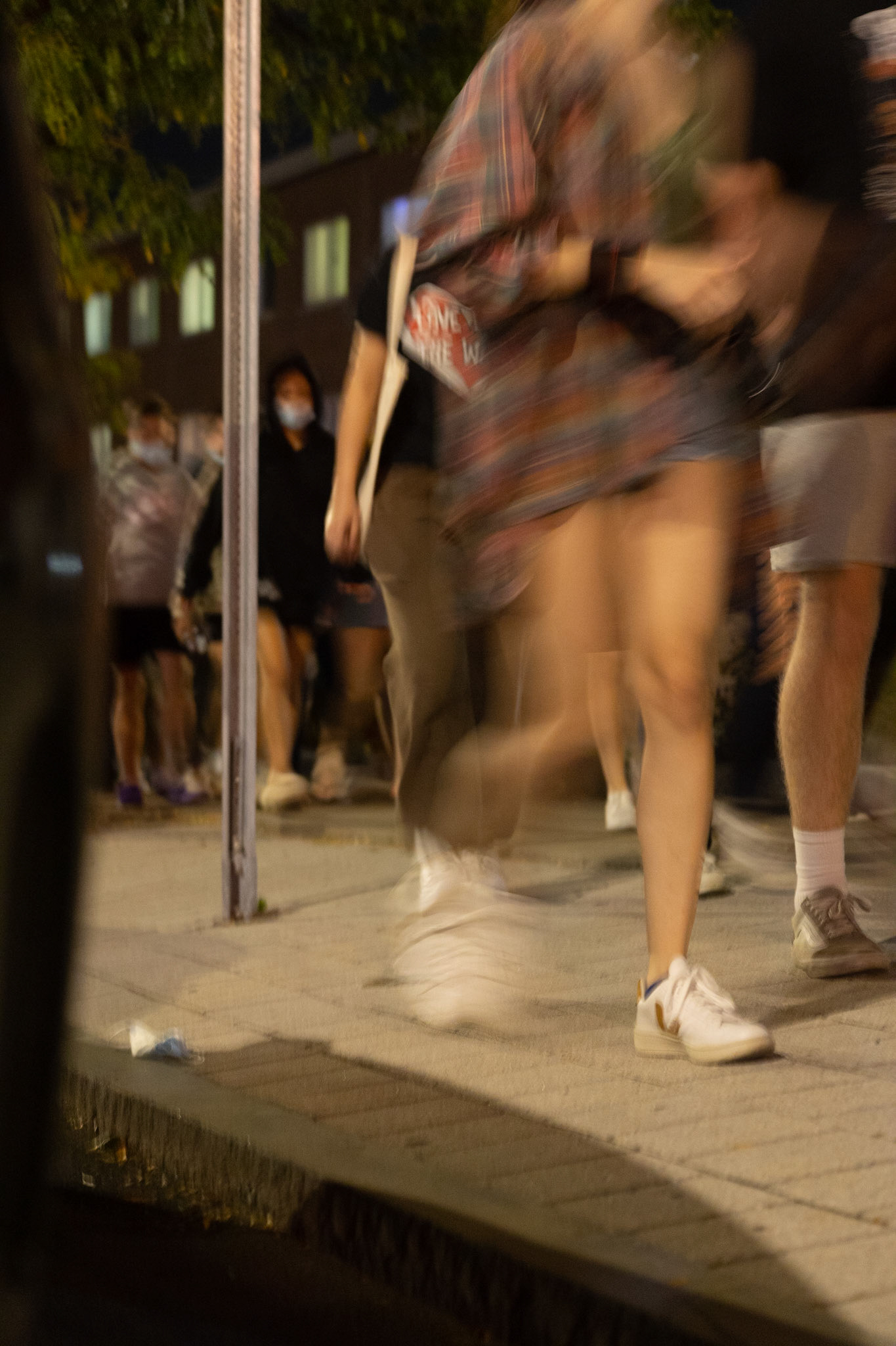 SU students protest the administration and many frats around campus due to rape alligations and inaction by the Chancellor on September 21st. The protests lasted for nearly 2 hours, starting along Comstock and ending with the Chancellor's House after stopping at numerous frats along the way. There were calls for the admin to take action against numerous students who were alleged to have raped students within the frats. The protests were entirly peaceful and many students were following mask guidelines.