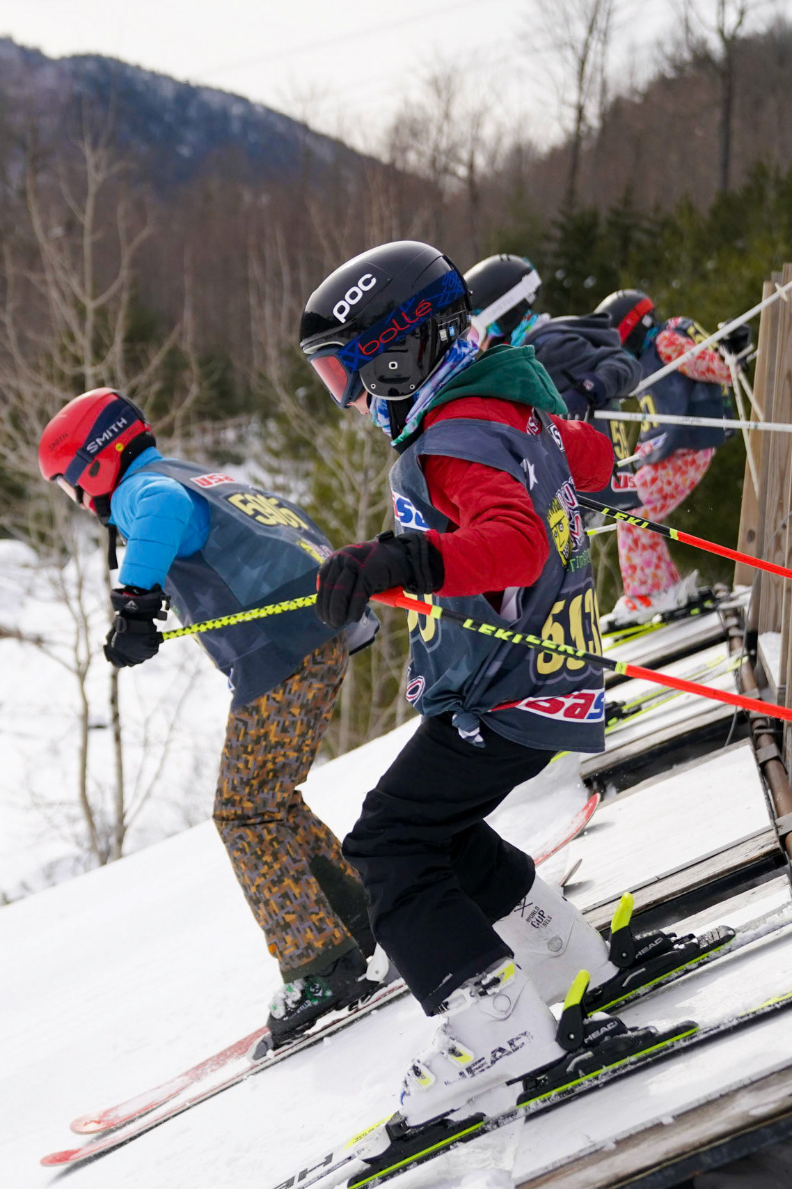 Ski &amp; Snowboard Cross at Whiteface Mountain during the Empire State Winter Games in Lake Placid, NY on Sunday, February 5, 2023. (Photo by Bond Photos)