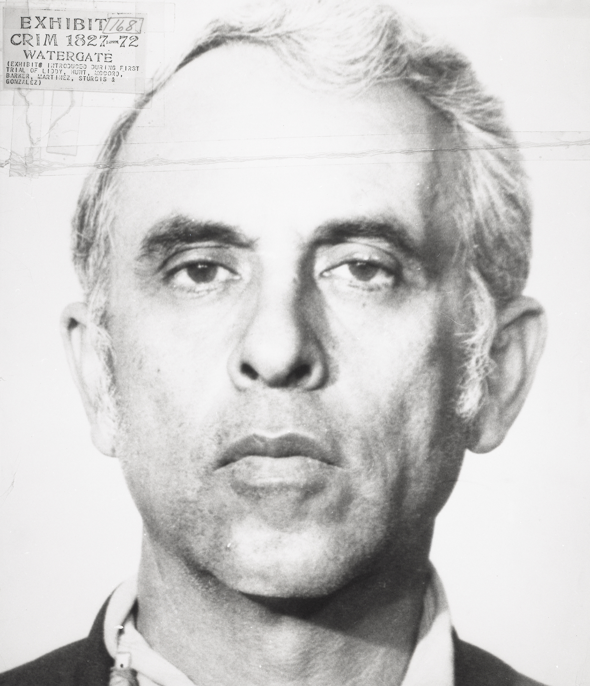 Mugshot of Watergate burglar Rolando Martinez, 17 June 1972 (US National Archives)