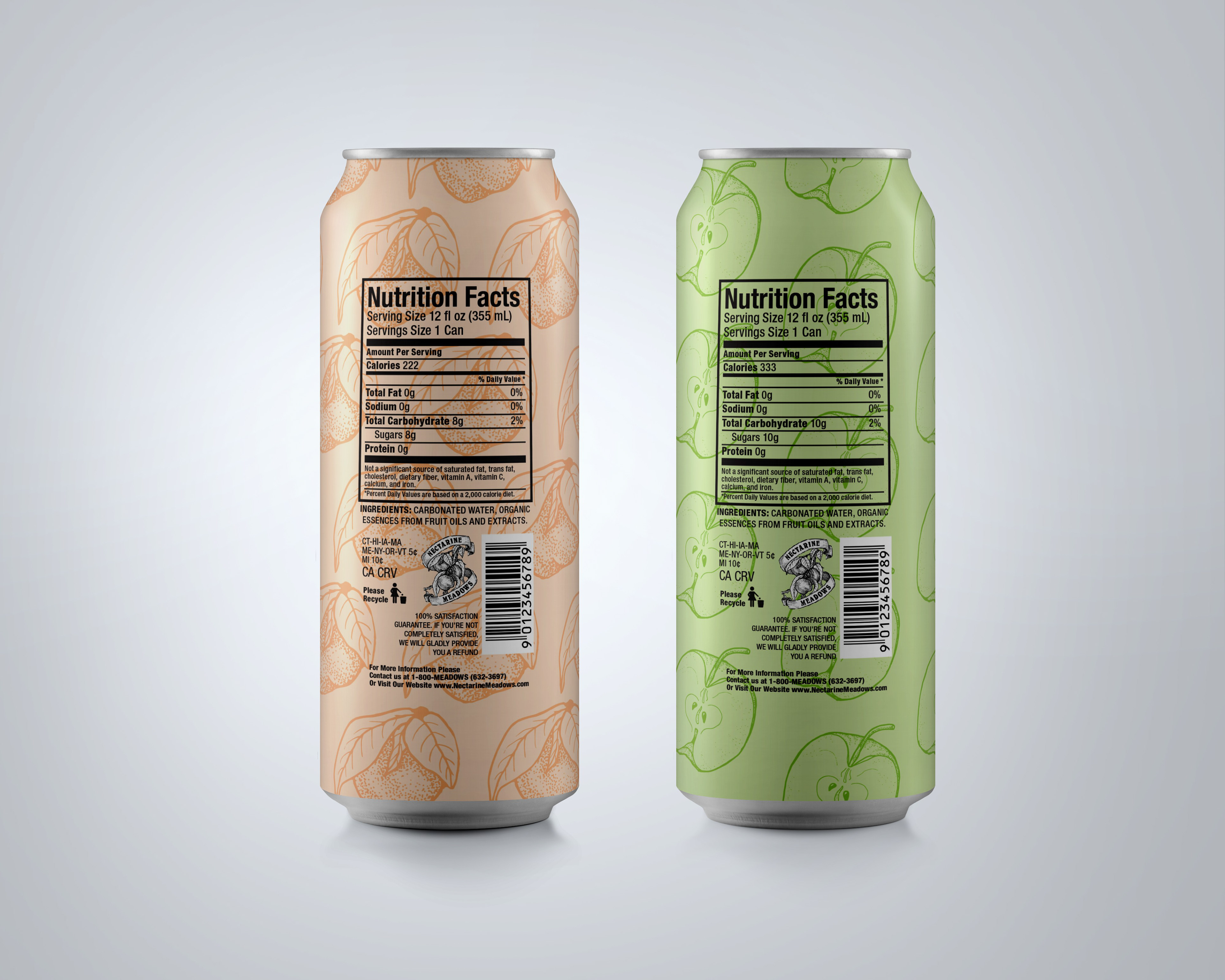 Nutritional Label Design