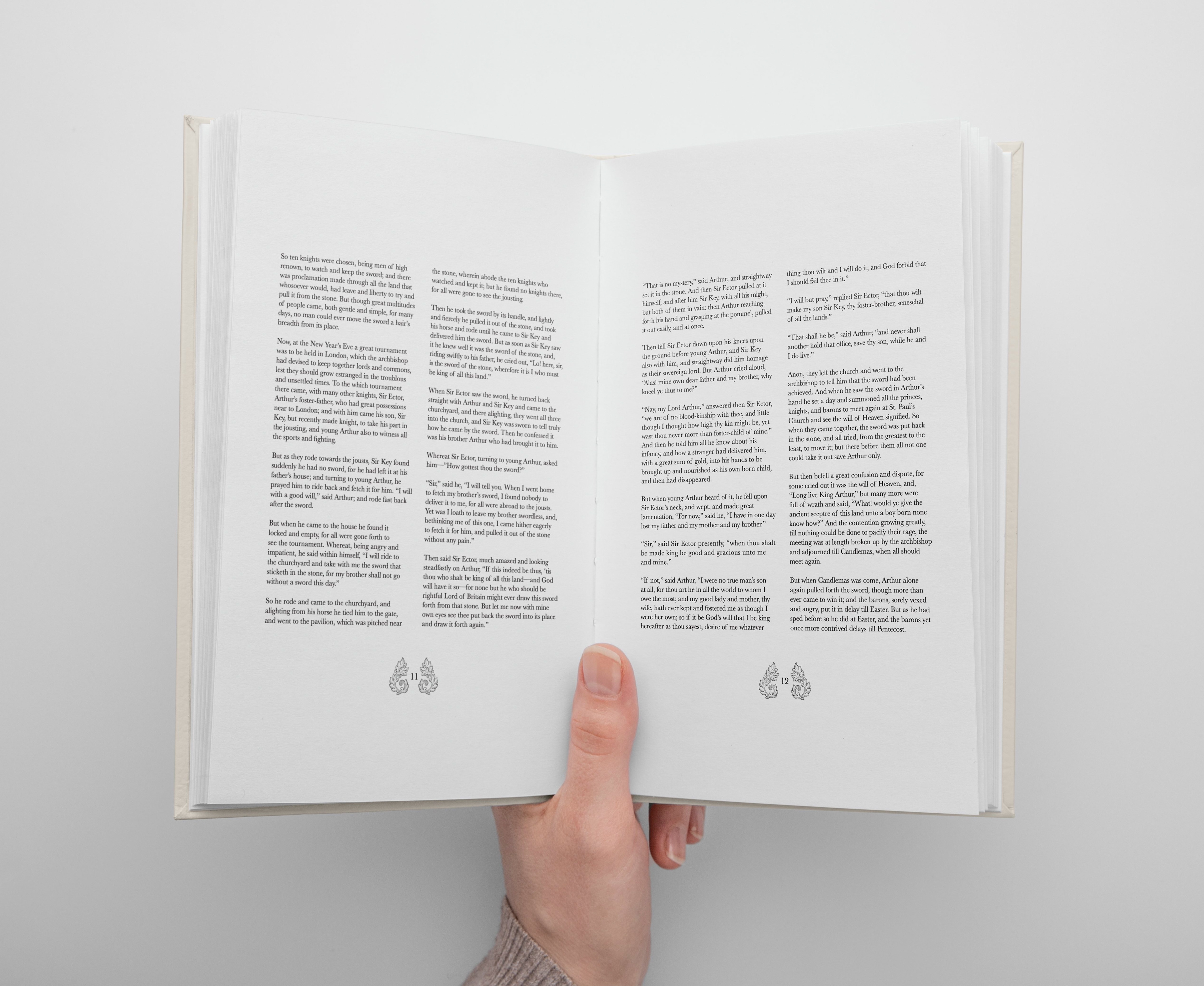 INTERIOR TEXT DESIGN SPREAD