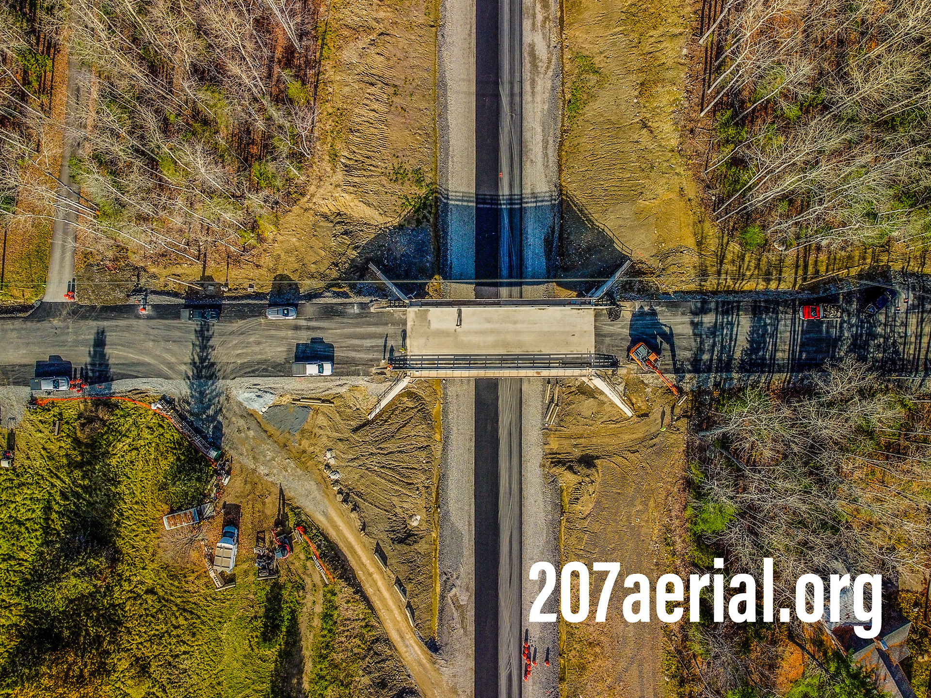 Eastern Avenue Bridge Top down shot
