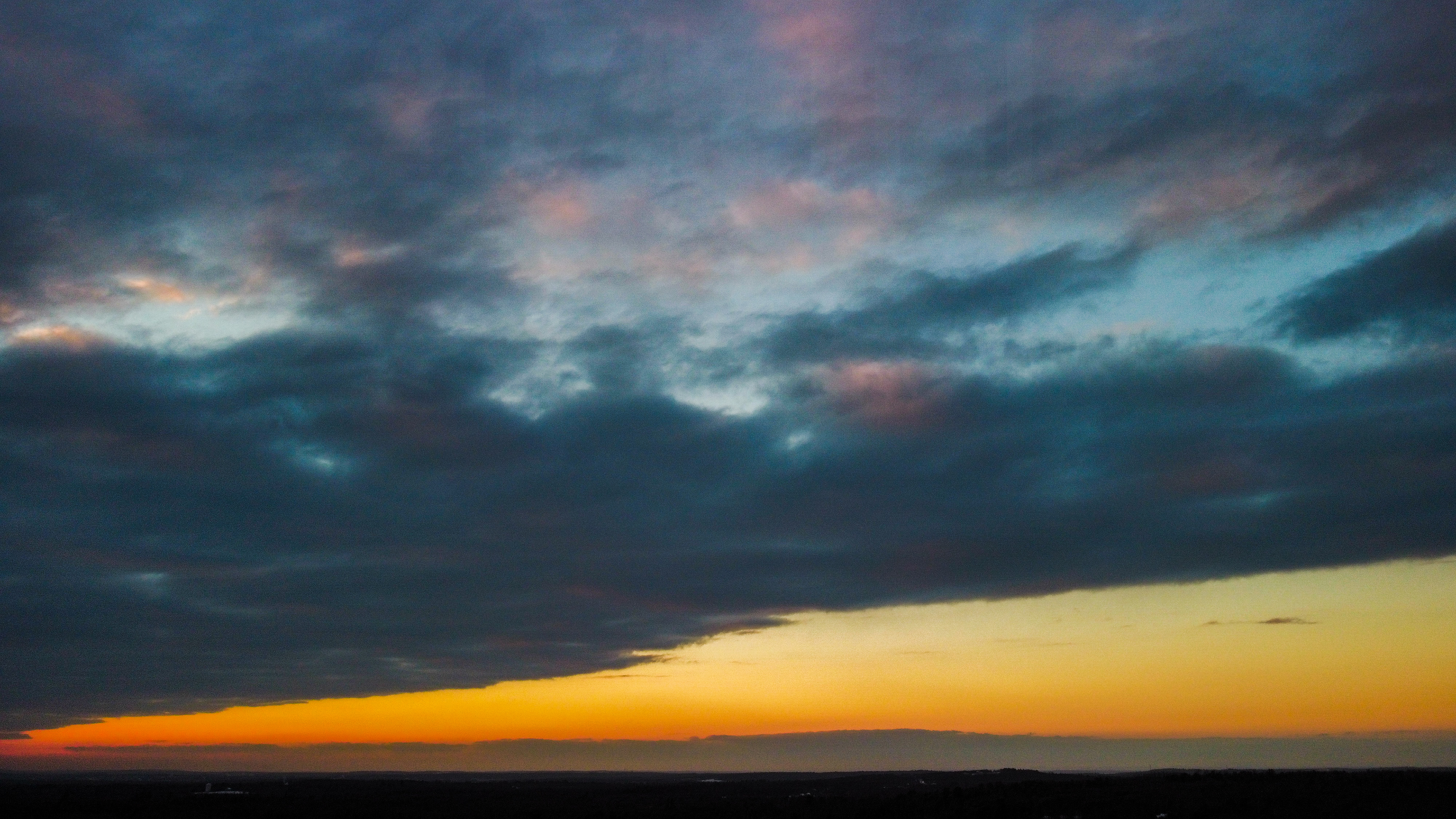 Sunset 1/25/2022 from a different angle