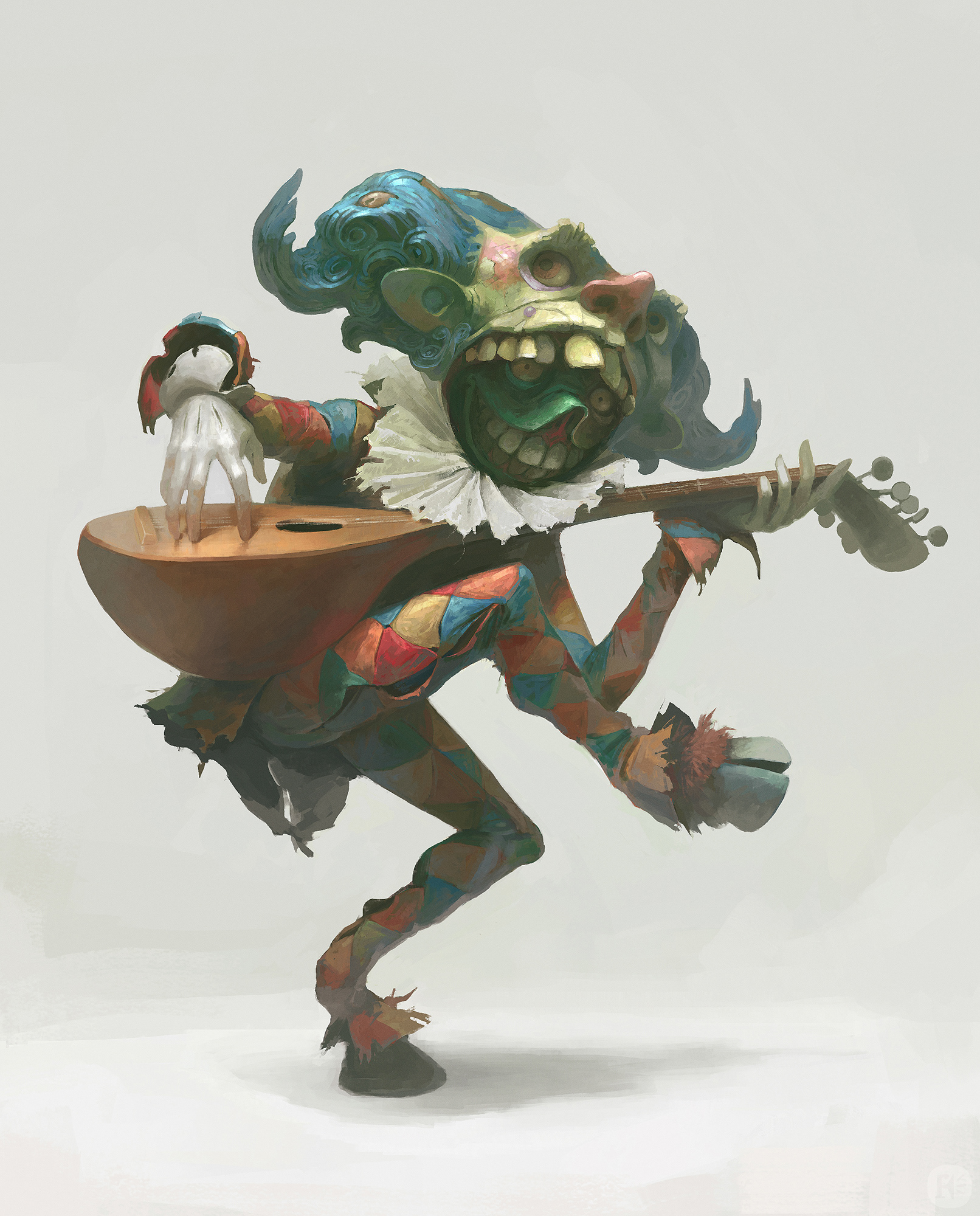 Design for a Pleasure Island demon.