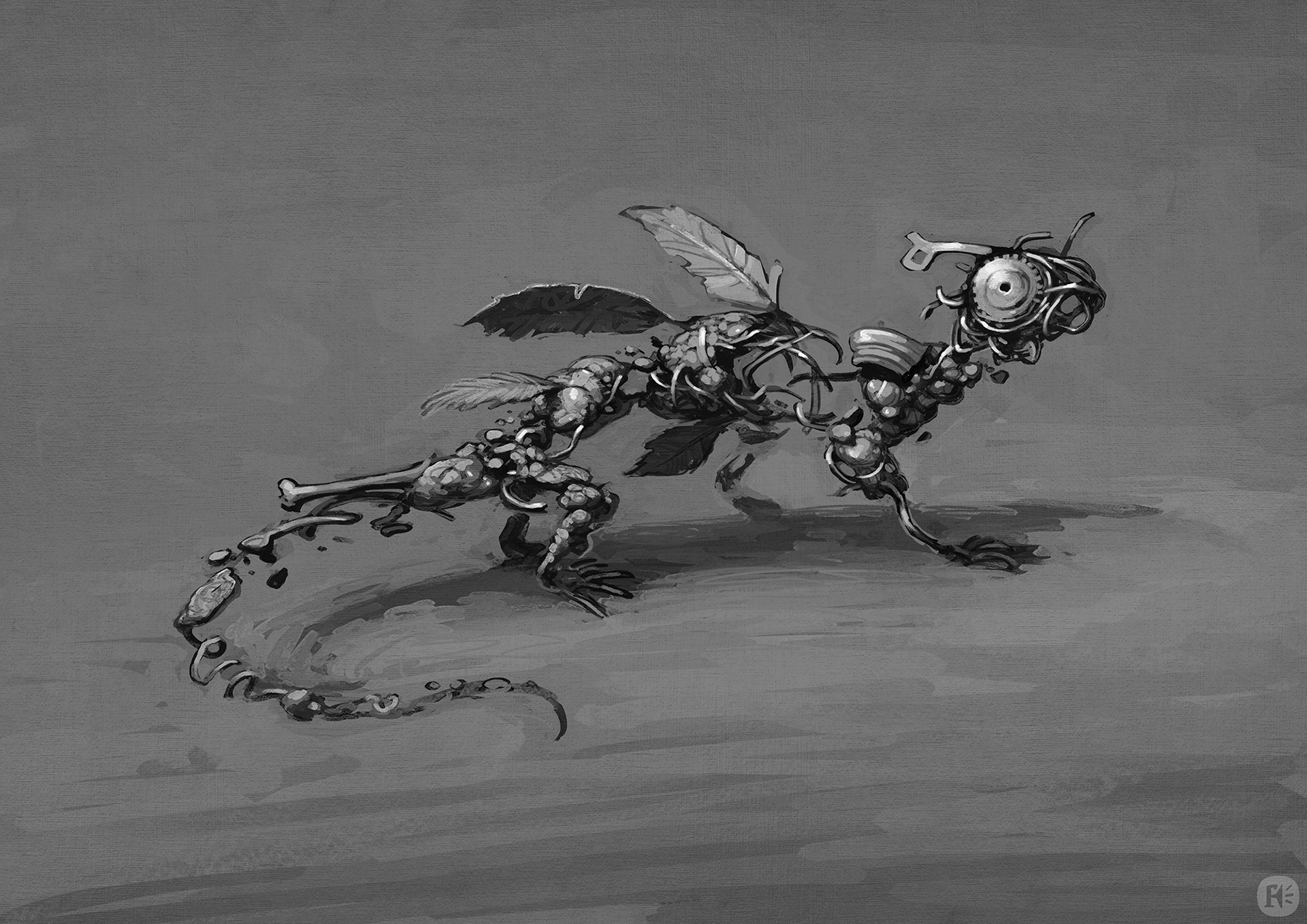 Creature Made of Rubbish