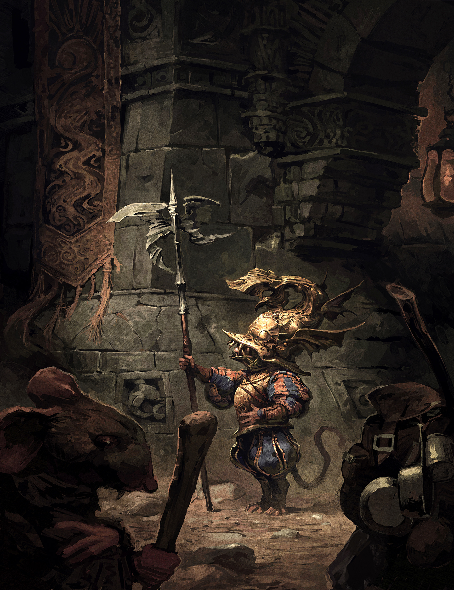 The Mouse world is one of city states, each with their own stories.