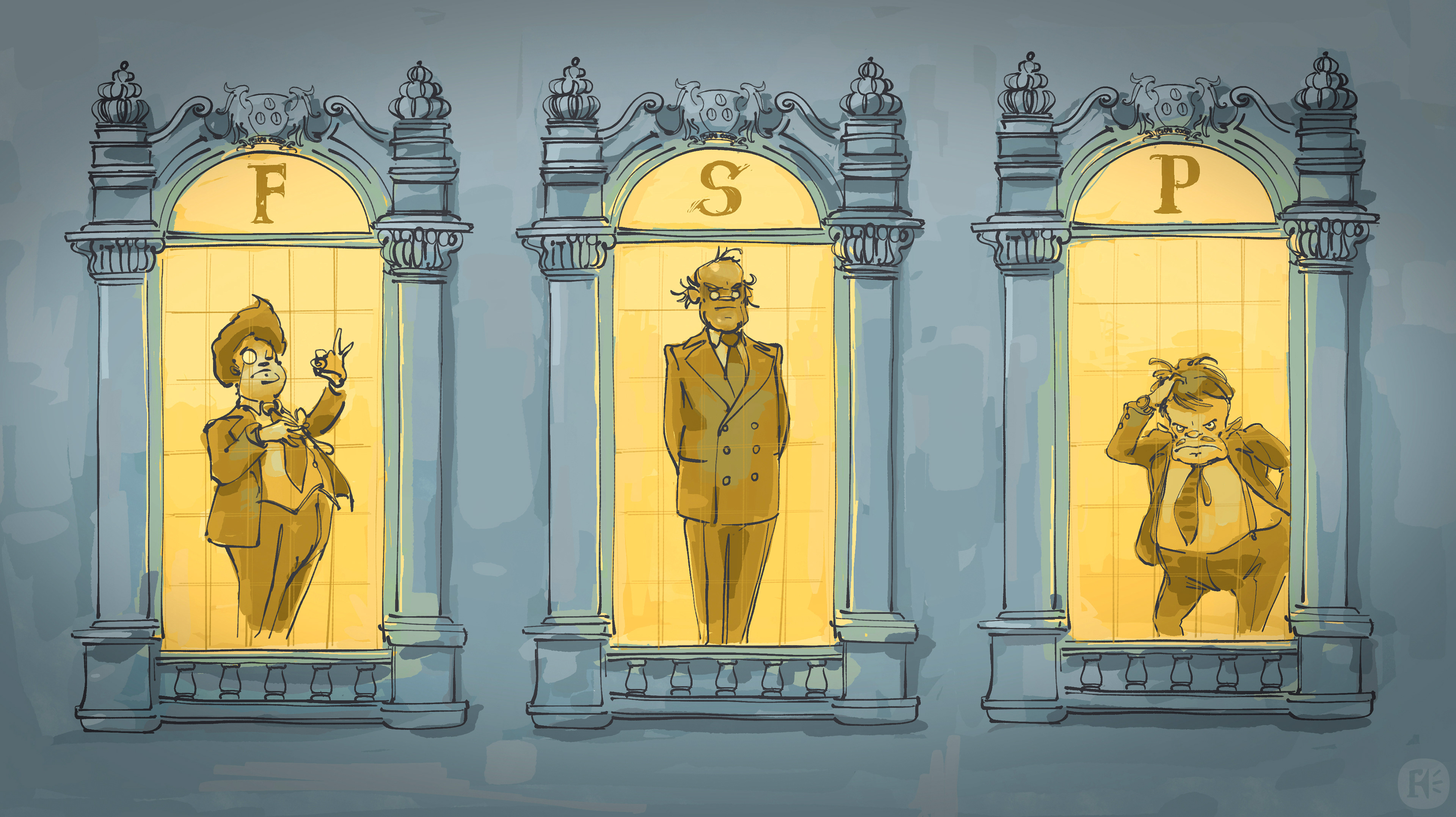 Pitching the film : the villains.