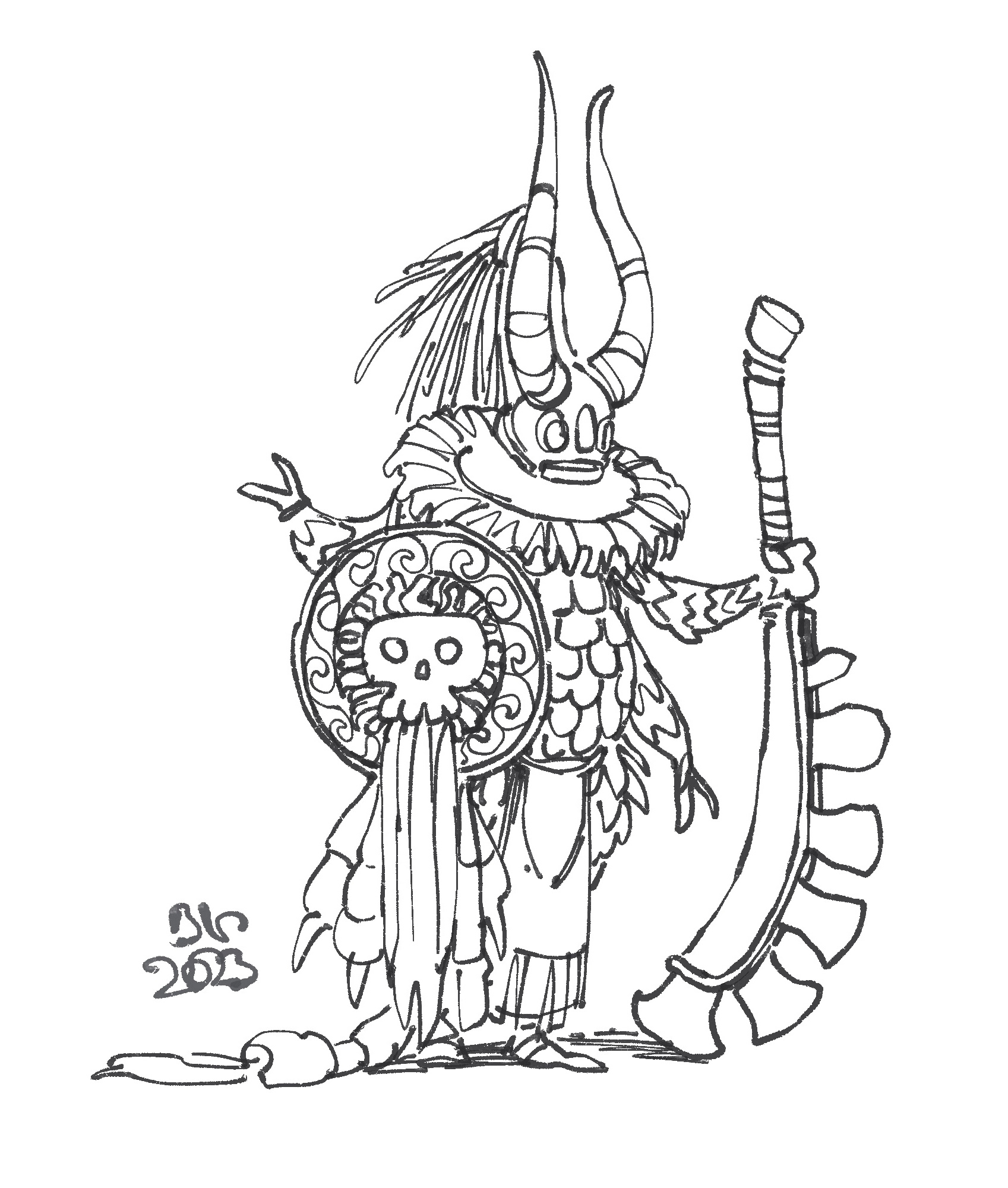 Just a doodle.