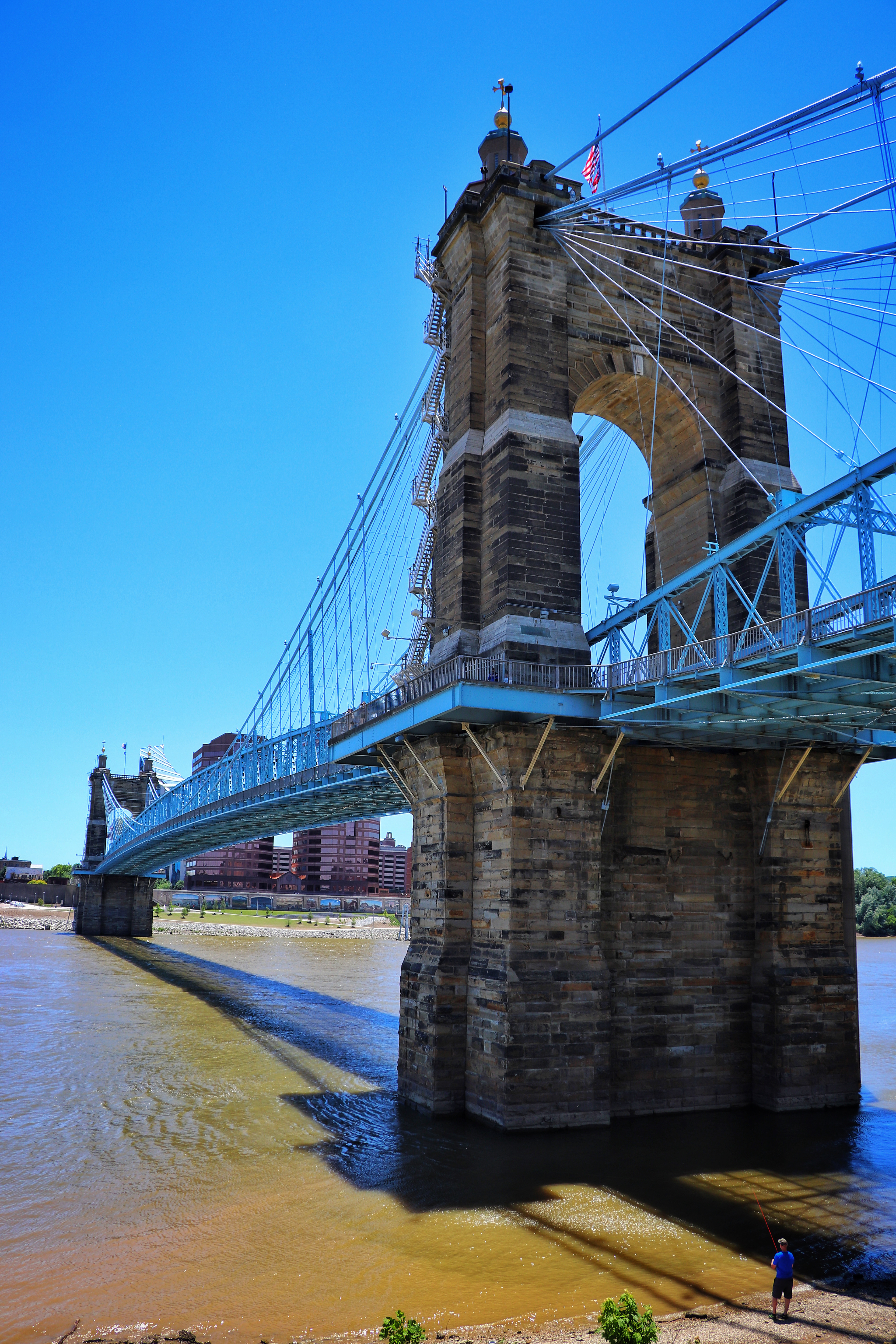 John A. Roebling Suspension Bridge, Cincinnati, OH