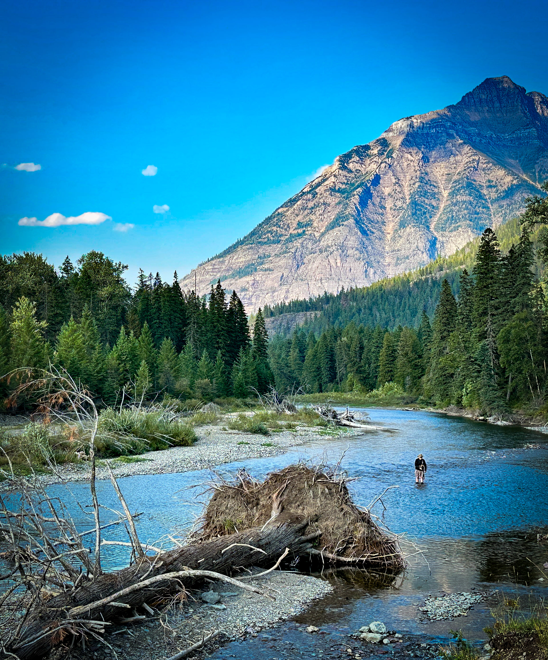 Fisherman, Glacier National Park