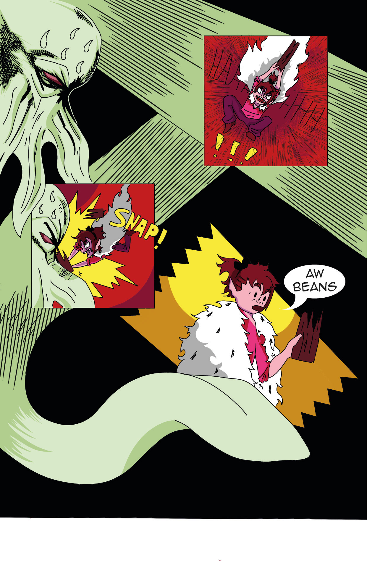 Excerpt from "LOST FOLK The Lunch Kraken"