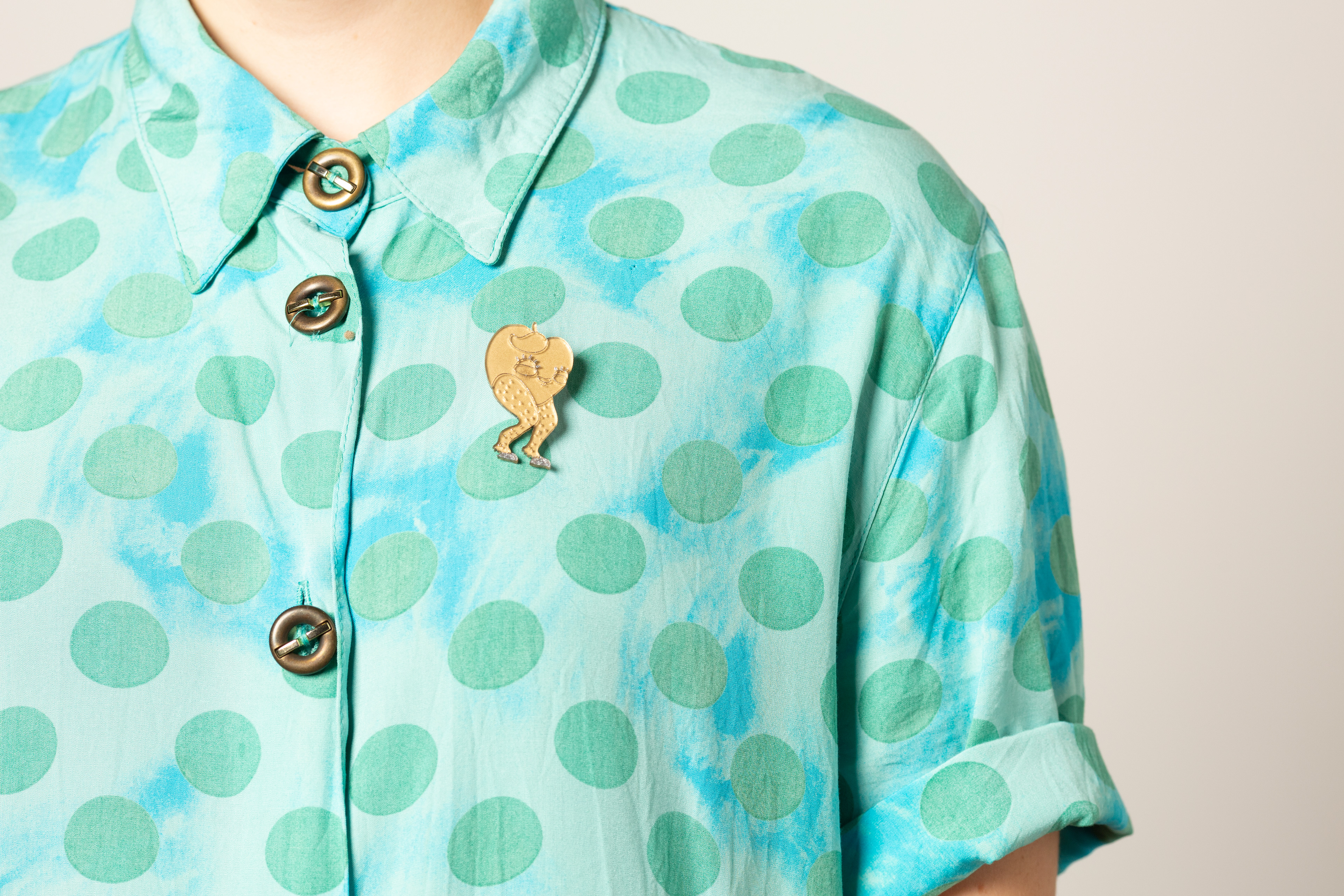 Sagittarius Pin in gold