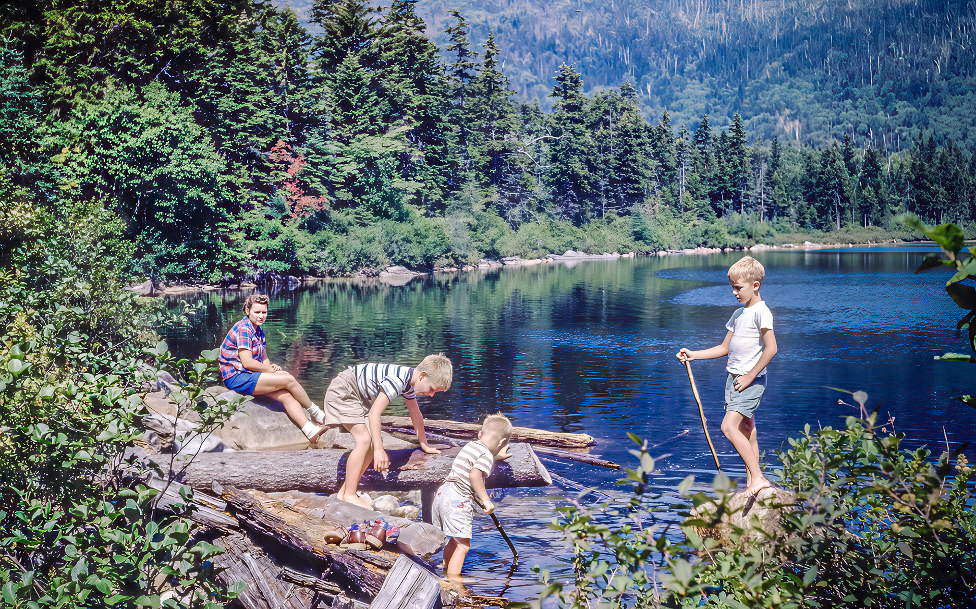 Loon Lake - August 1954