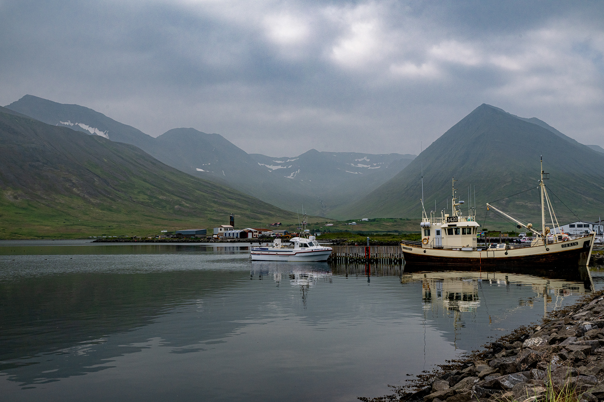 Siglufjorour ("sail fjord") harbor
