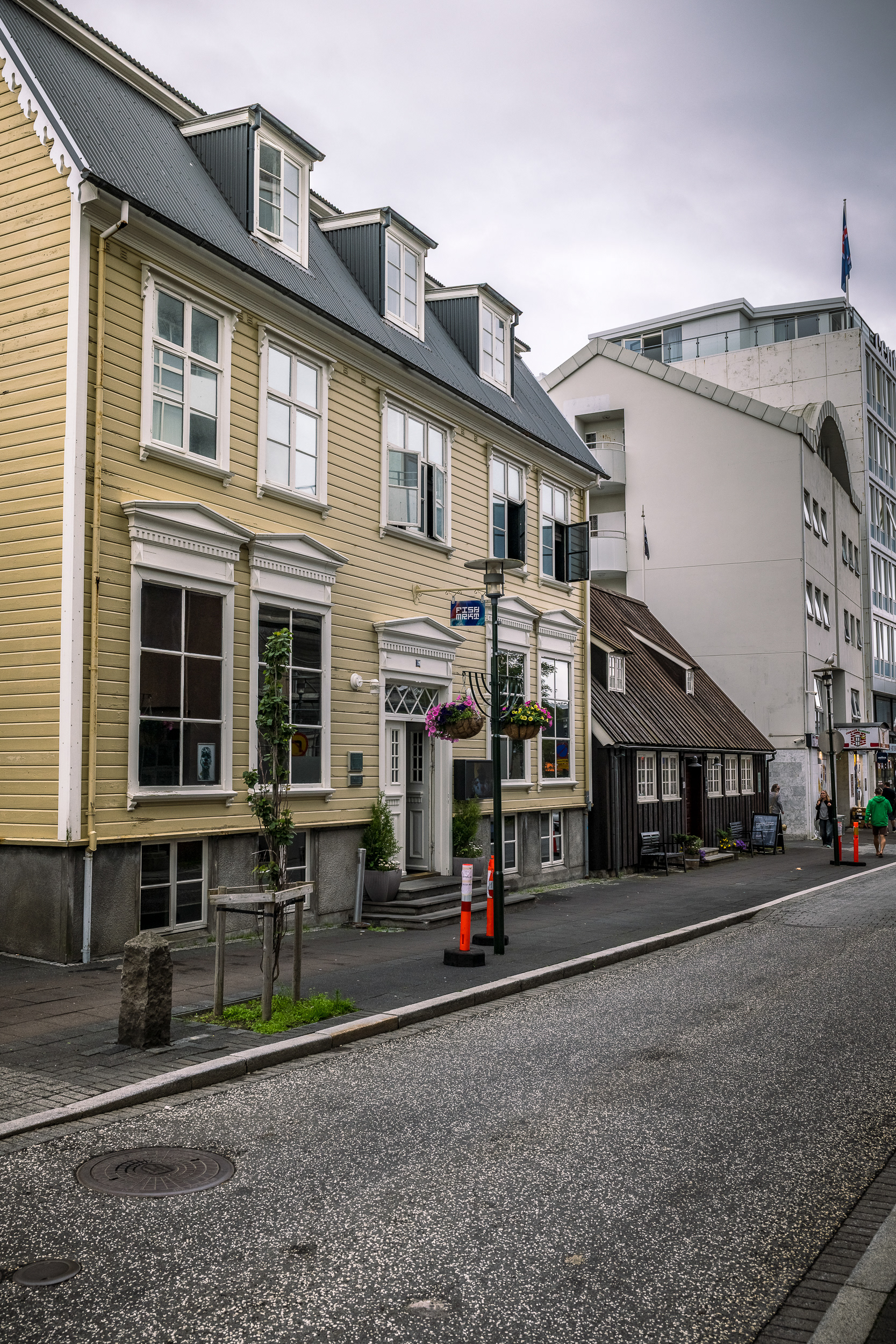 Reykjavik street scene