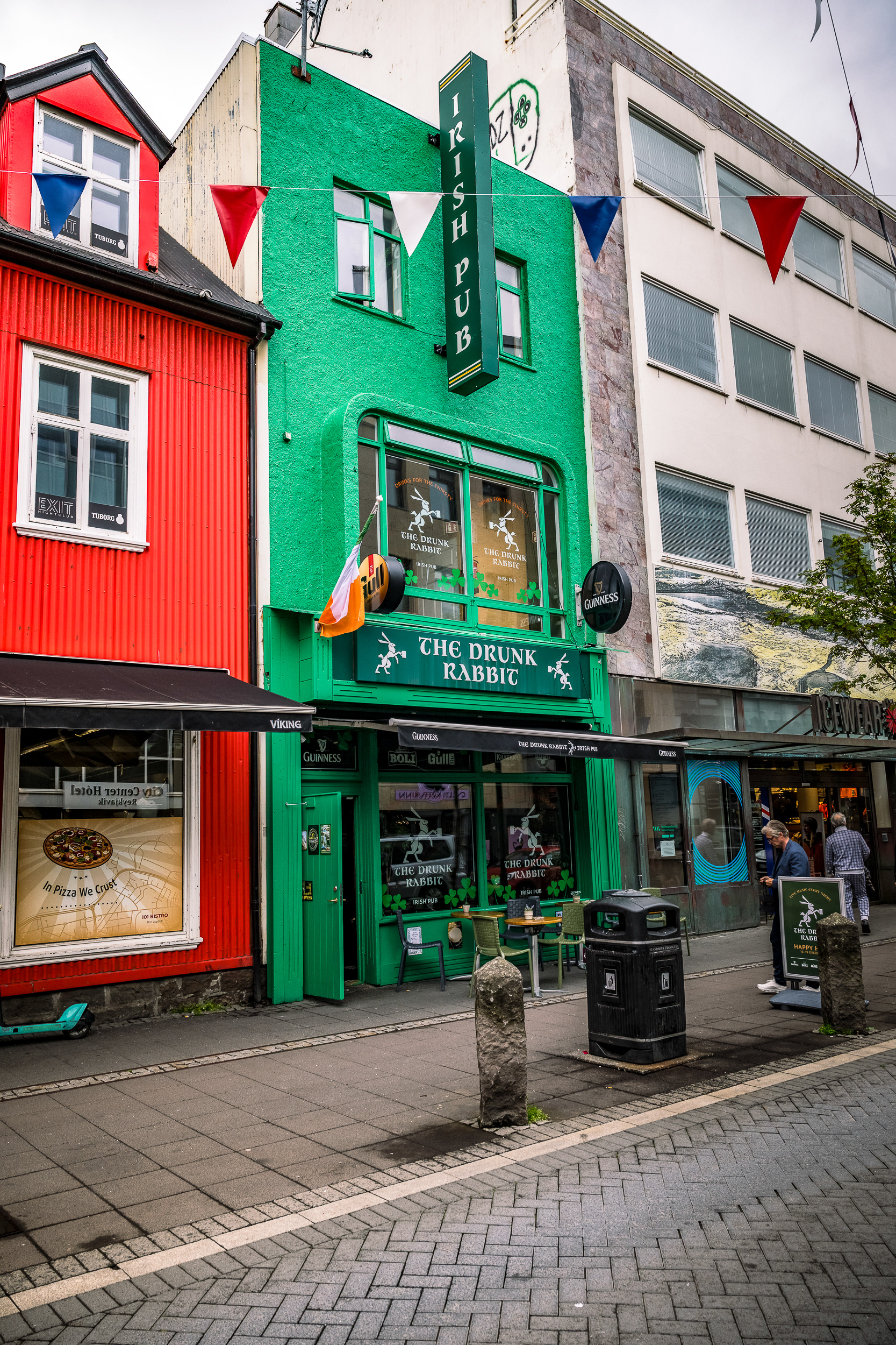 Reykjavik street scene