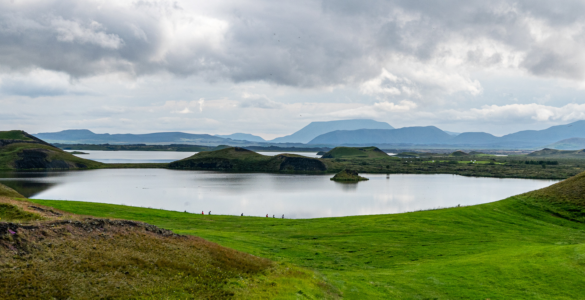 Lake Myvatn ("midge lake")