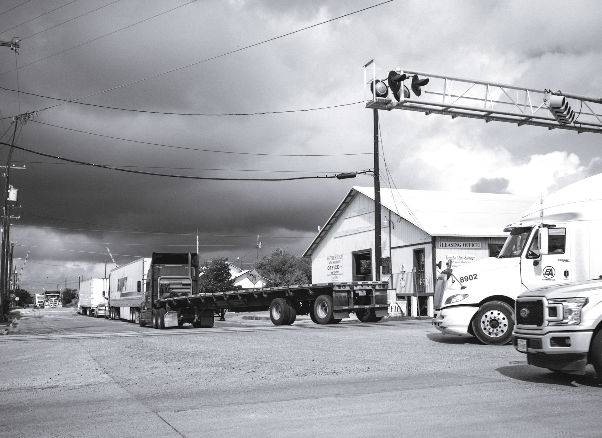 Trucks everywhere