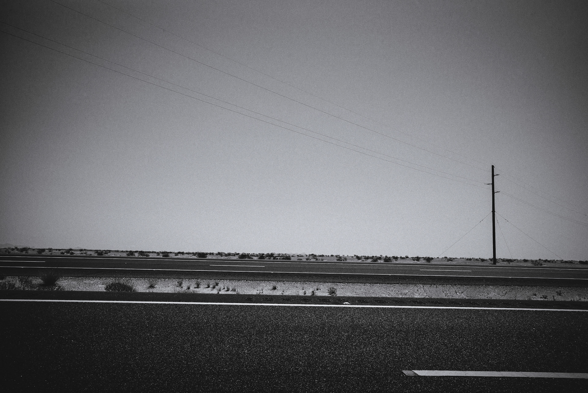 South of Yuma, Arizona Desert -- Mexico on the horizon