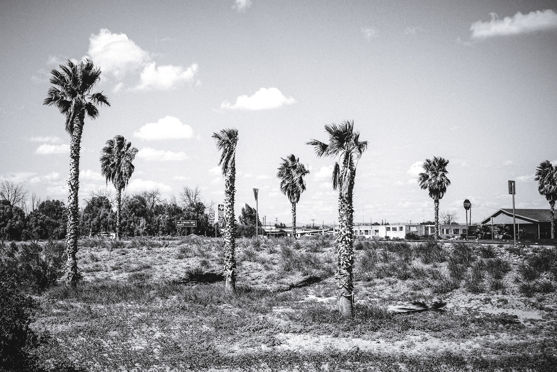 Border crossing to Ojinaga Mexico