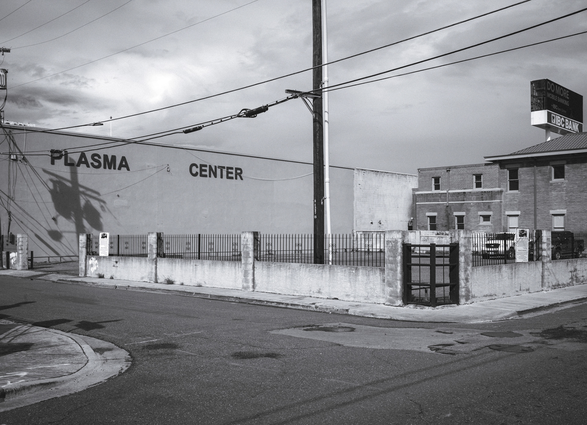 Another border crossing, another plasma clinic