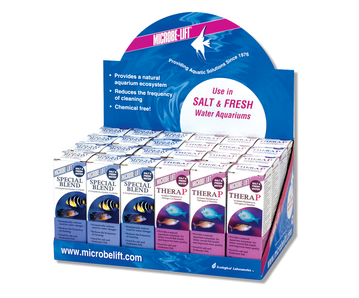 Microbe-lift Home Aquarium Fish Box Design and Display - Layout and Production