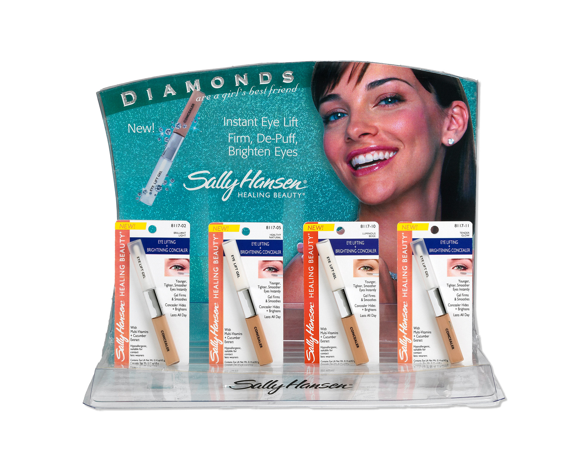 Sally Hansen Healing Beauty Product Card and Display - Production