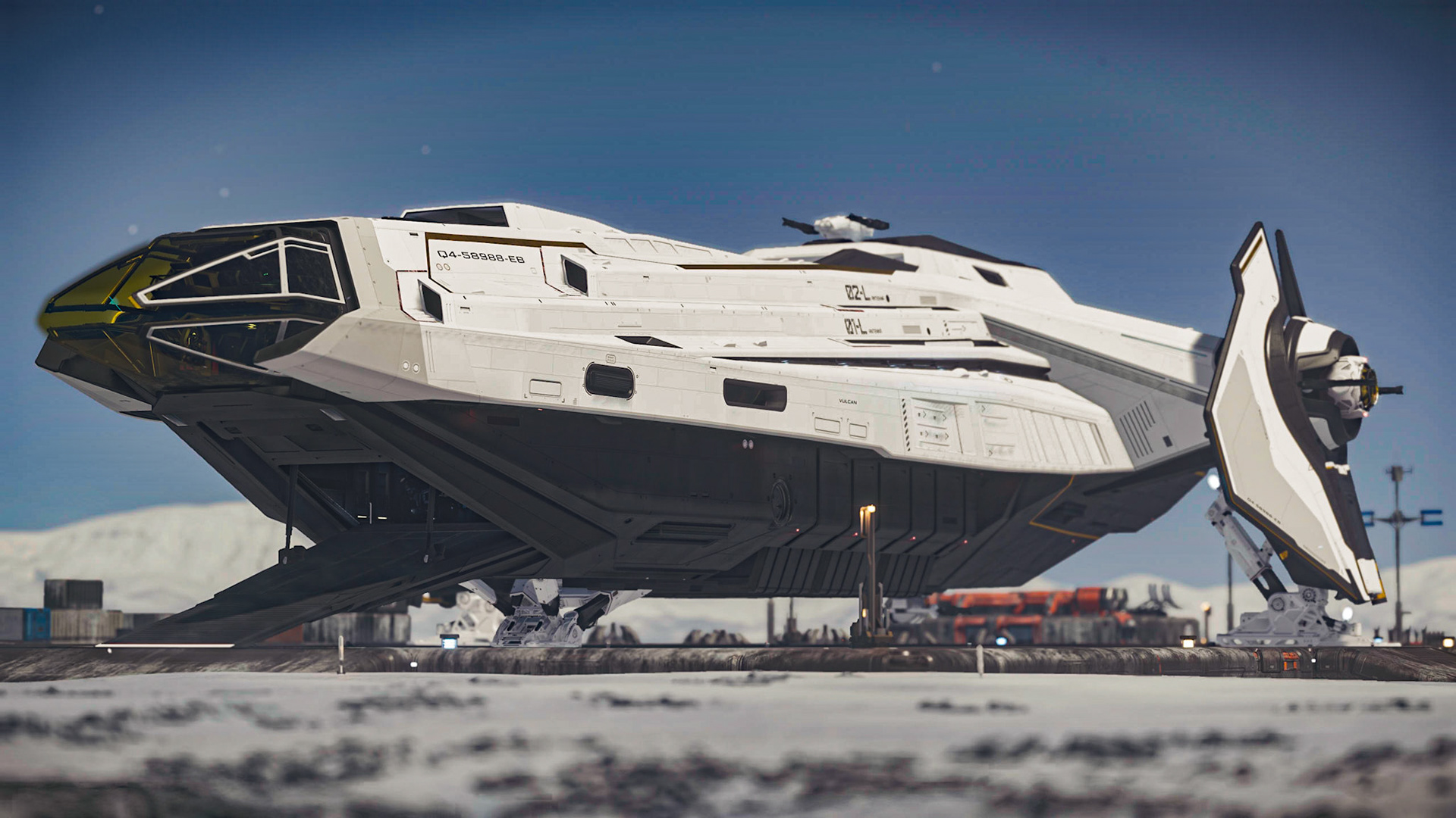 Replenishing At A Mining Outpost