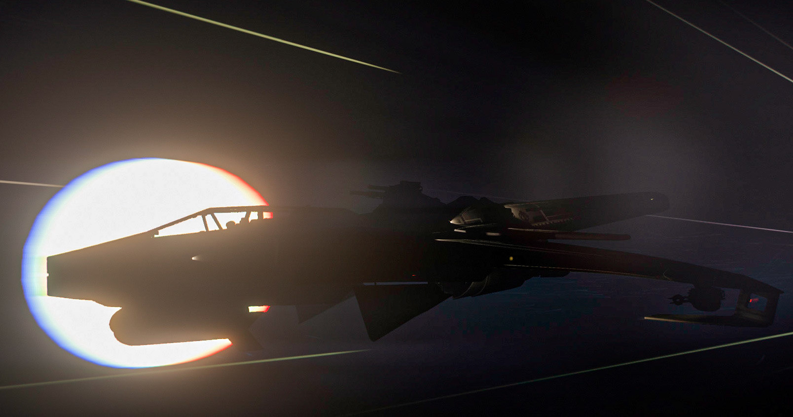 Hornet On A Full Moon