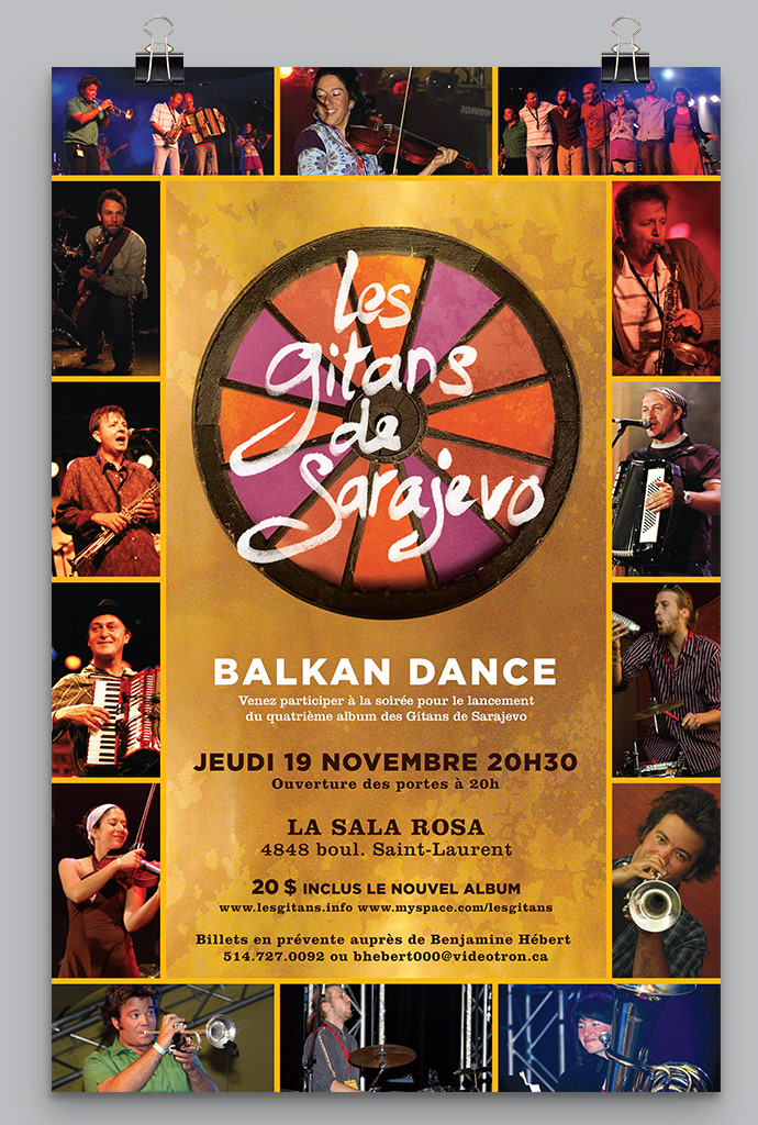 affiche du lancement