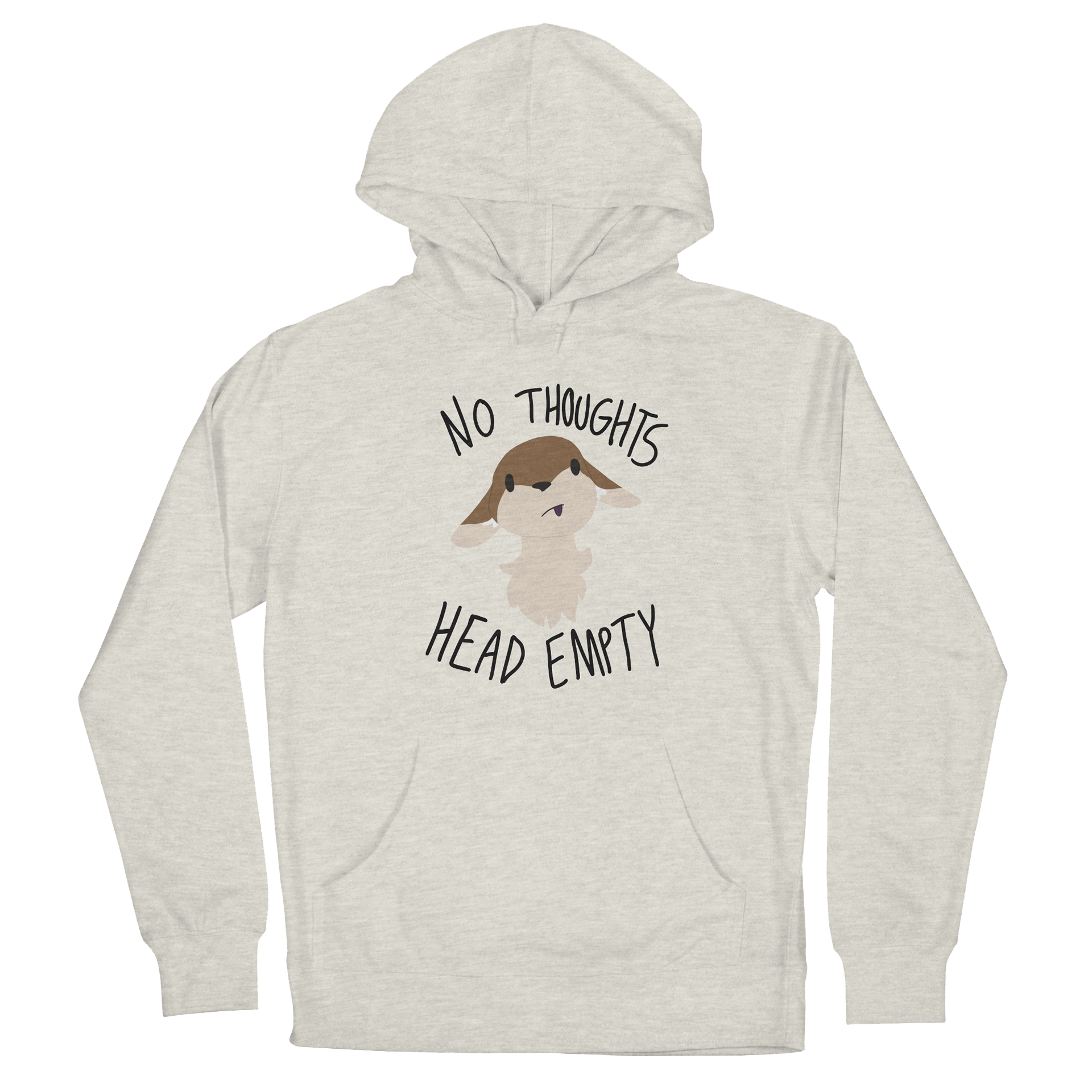 "No Thoughts, Head Empty" Hoodie