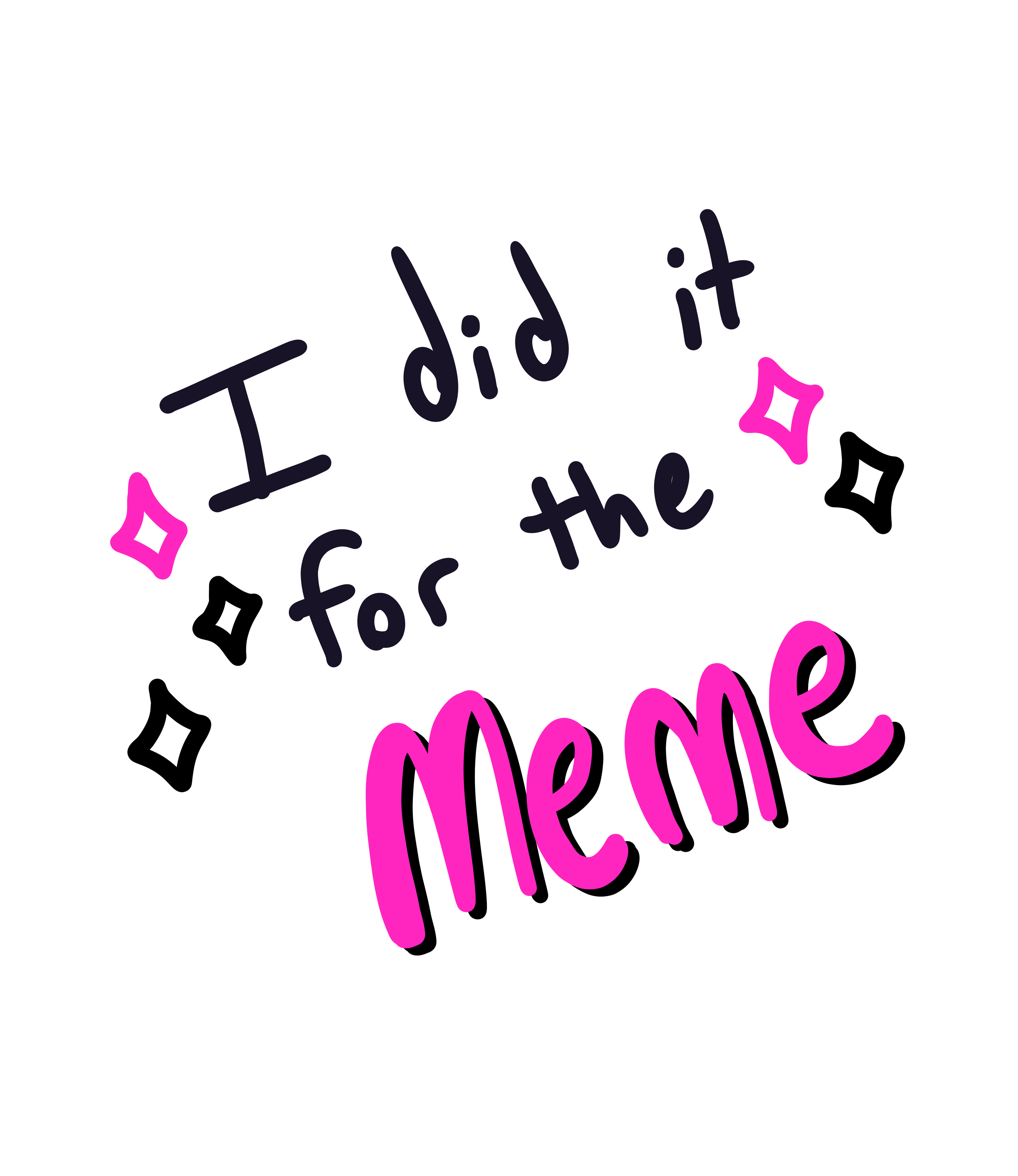 "I Did It for the Meme" Sticker