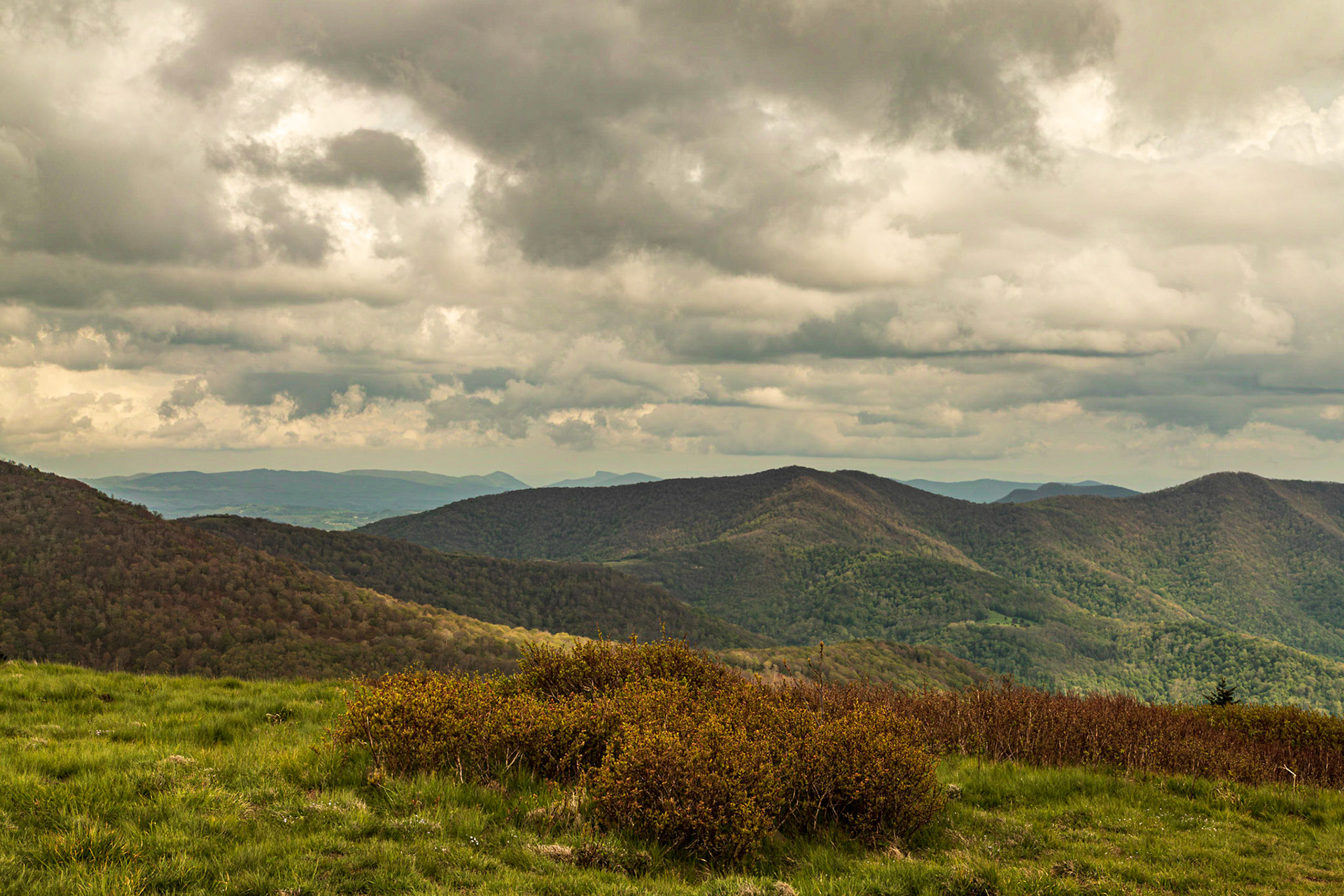Storm Building at Carvers Gap