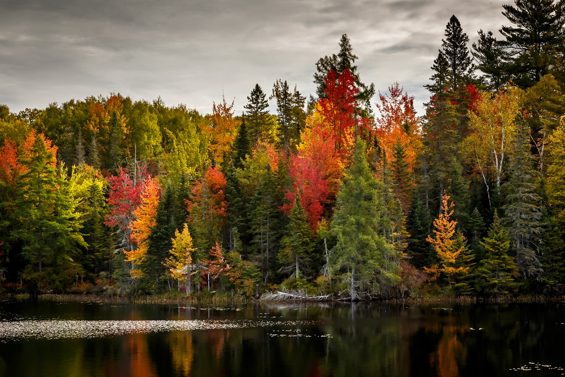 Fall at Lake Abanakee