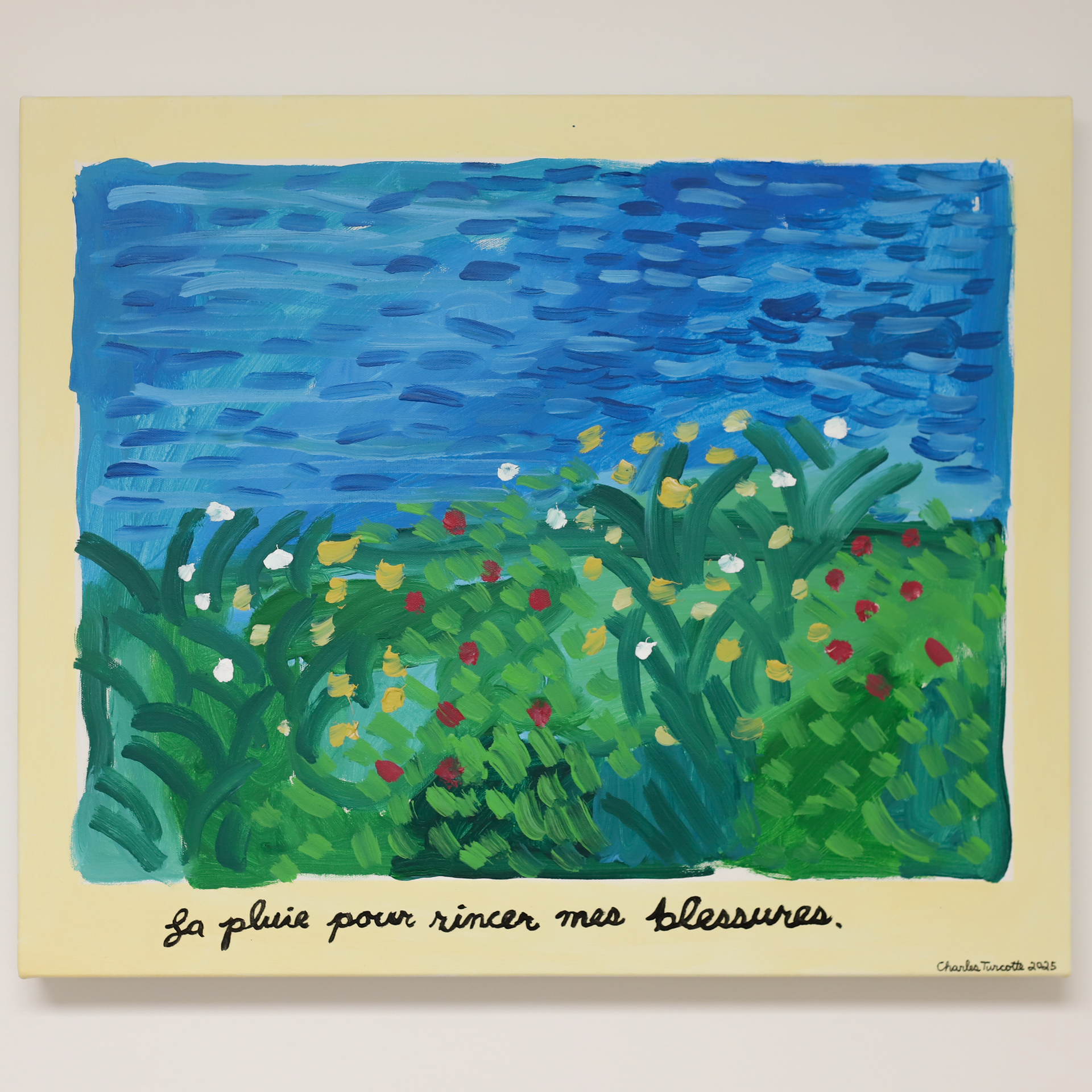 "Régénération" 20x24 *disponible* 450$