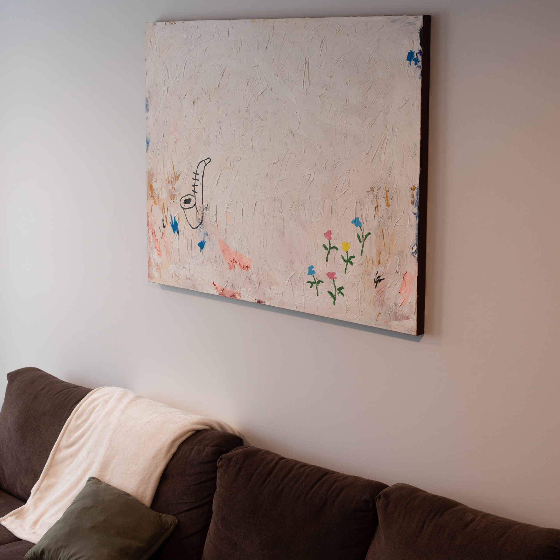 "Comme on se retrouve" 40 x 48 *vendue*