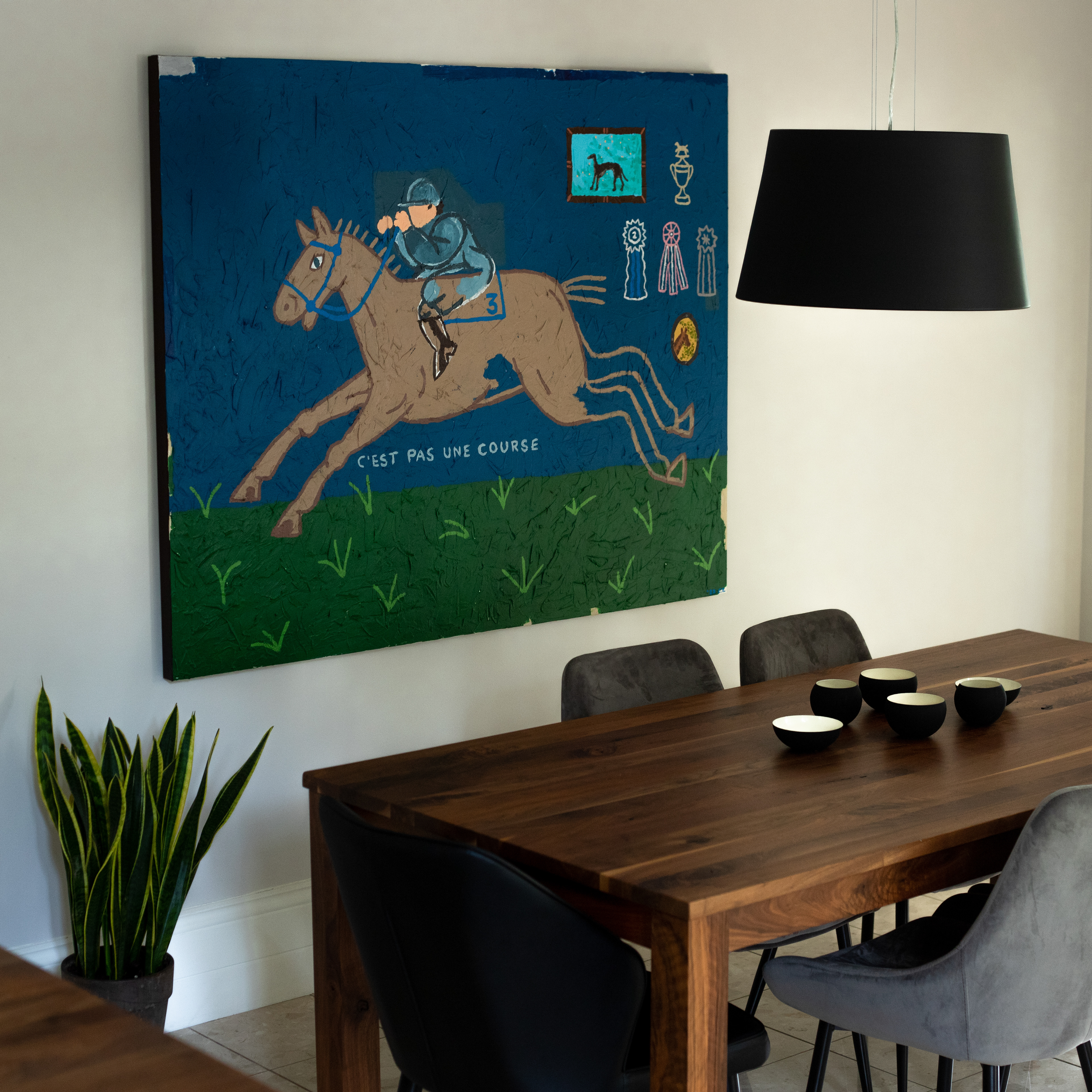 "Calme tes ardeurs" 48 x 60 *vendue*