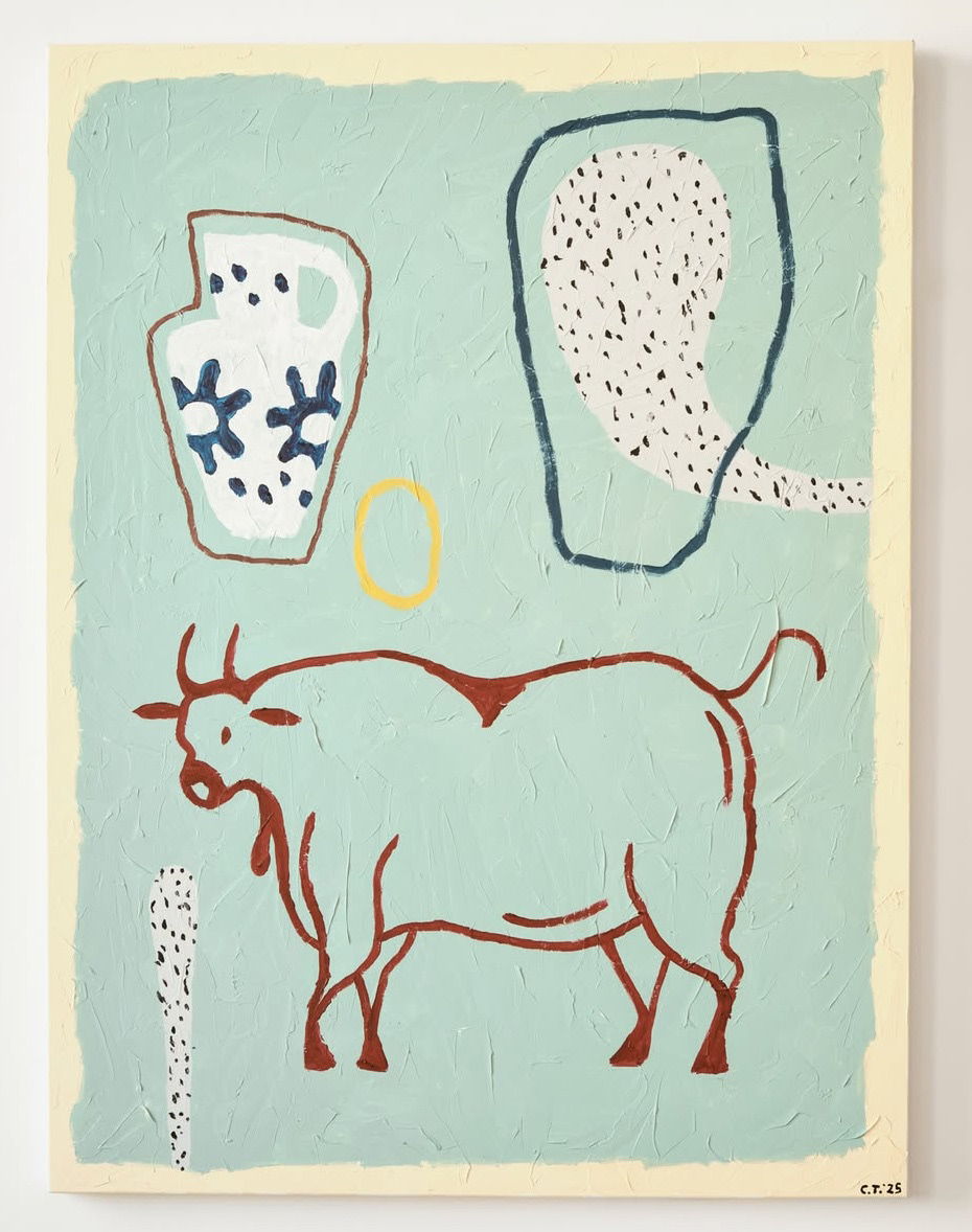 "Le Taureau de Gilgamesh" 48 x 36 *disponible*