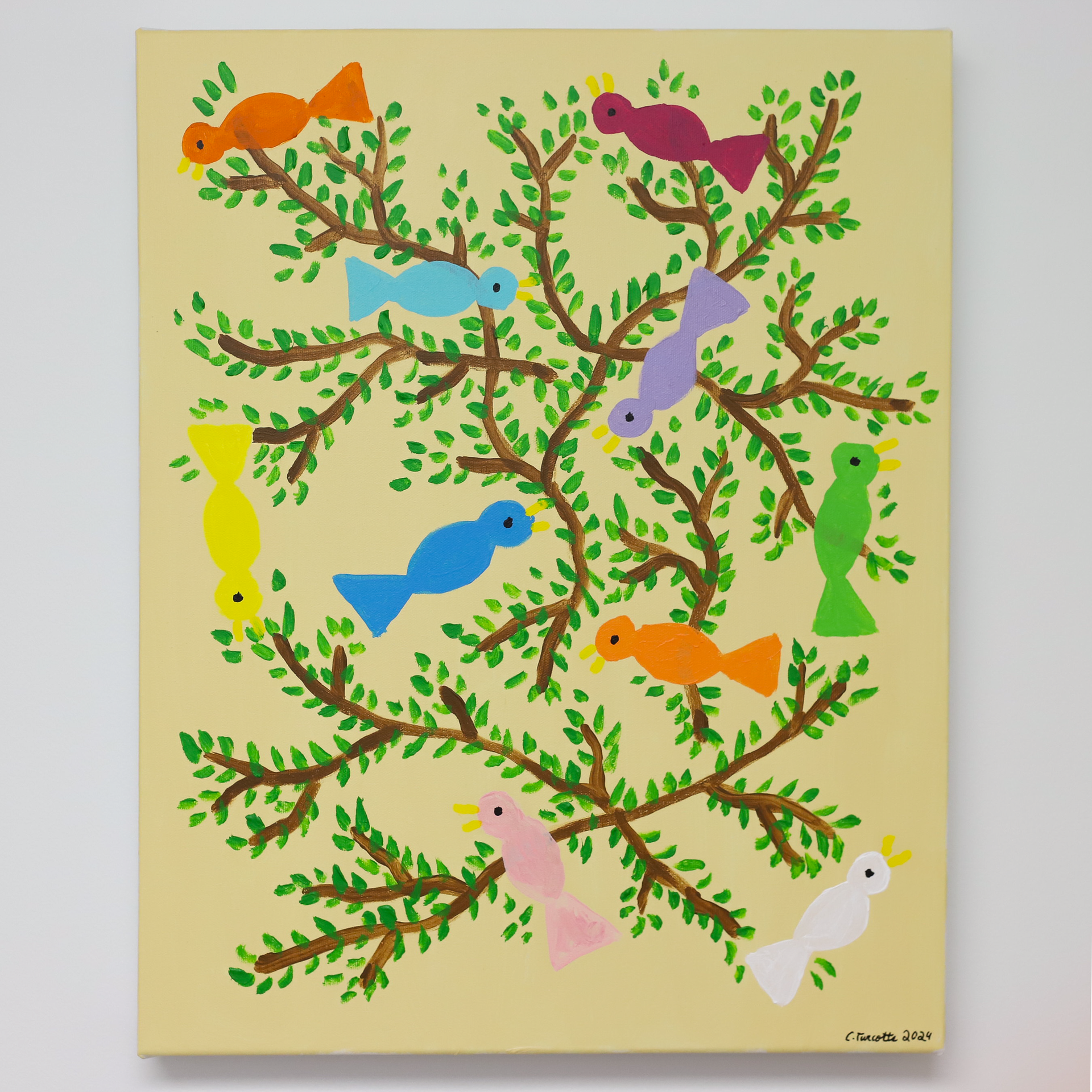 "Diversité" 18 x 14 *disponible* 350$