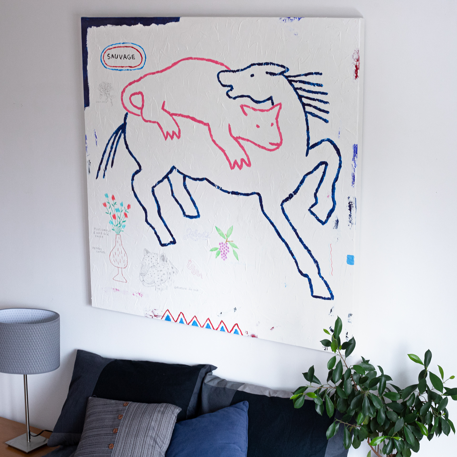 Au goût du jour 48 x 48 *Vendue*
