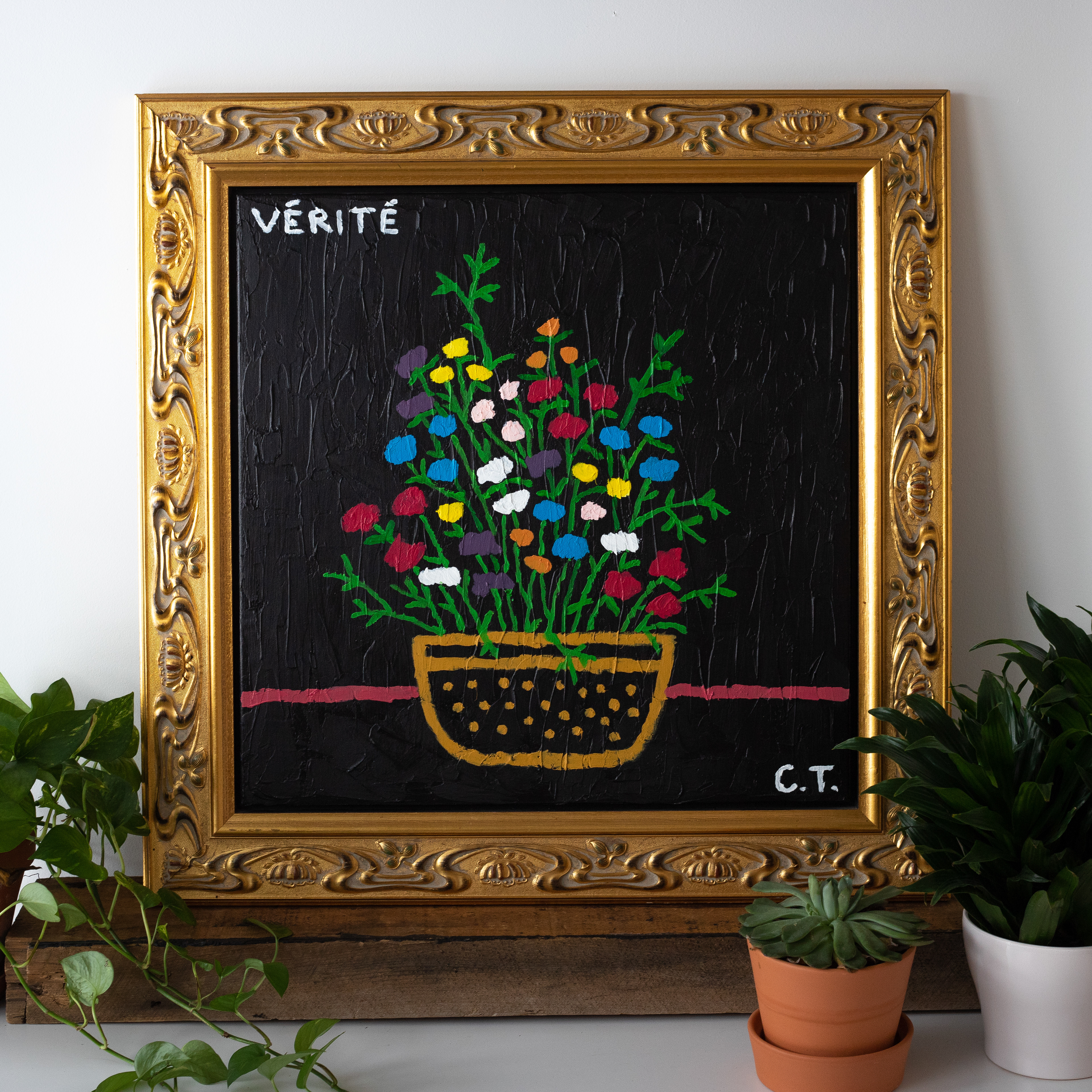 Sincère 30 x 30 *Vendue*