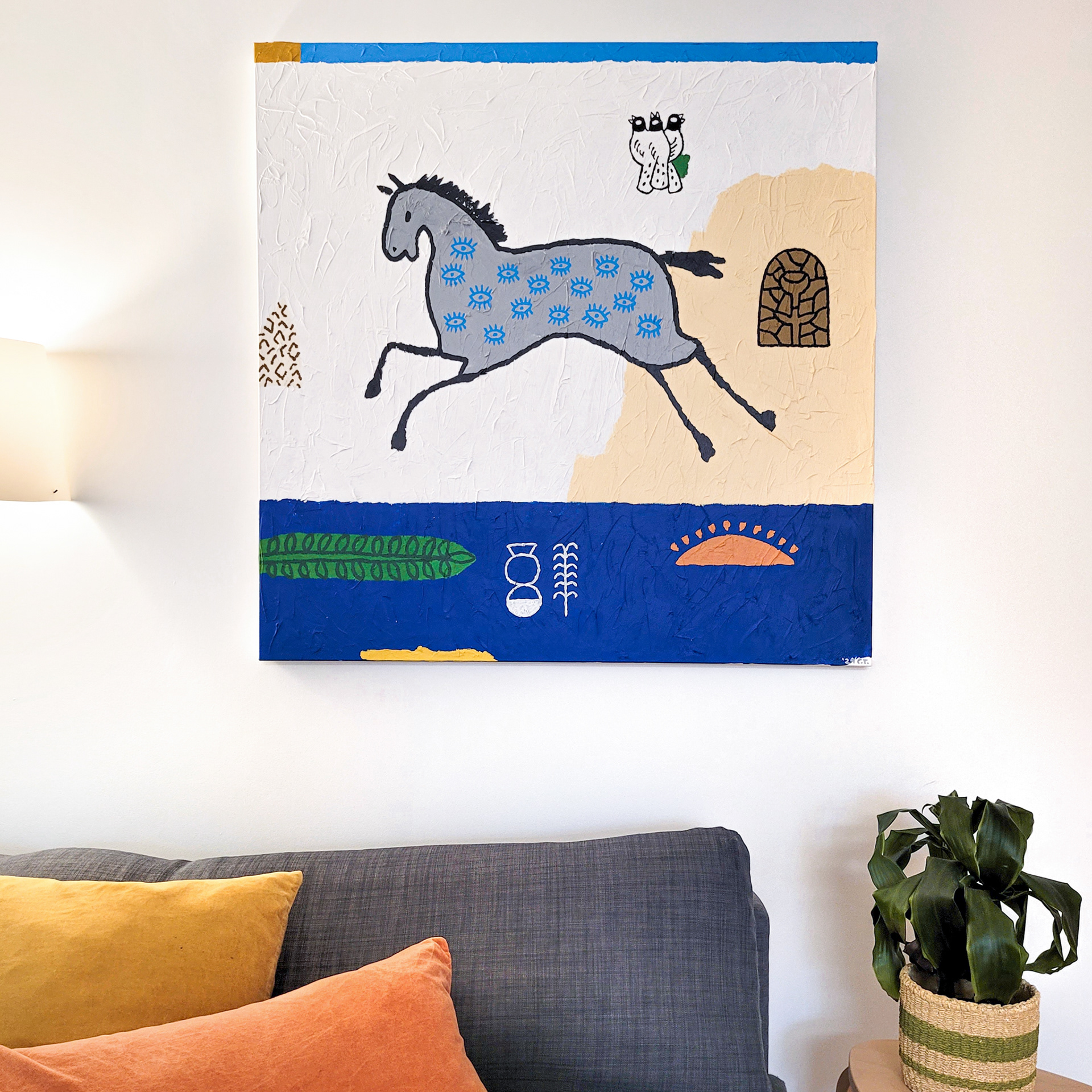 "État d'esprit" 40 x 40 *vendue*