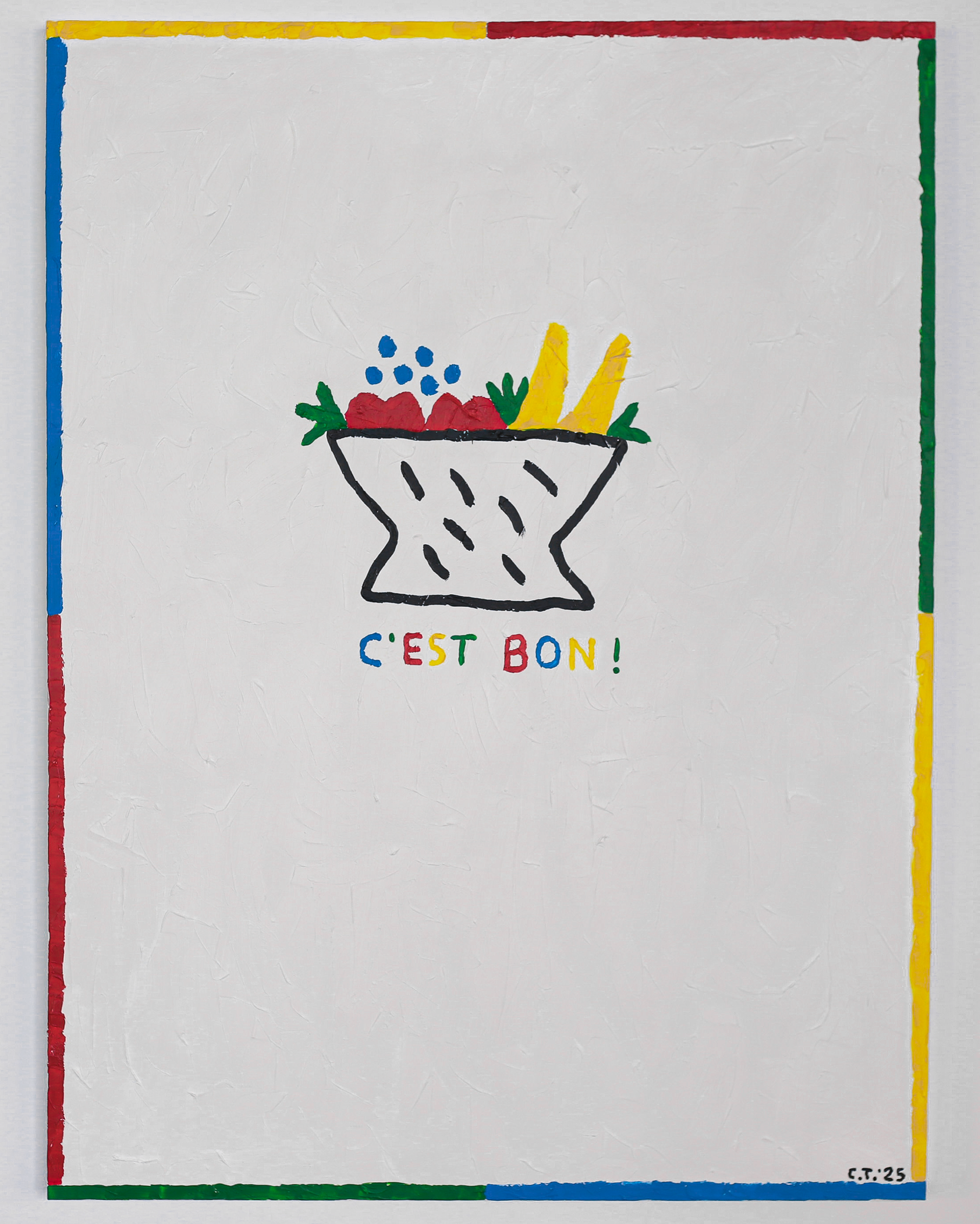 "Délicieux" 48 x 36 *dispnible* 1500$ +tx