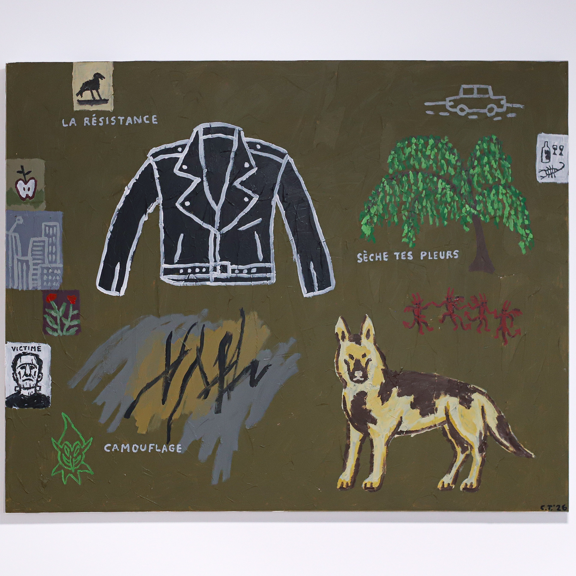 "La Résistance" 32 x 40 *disponible*