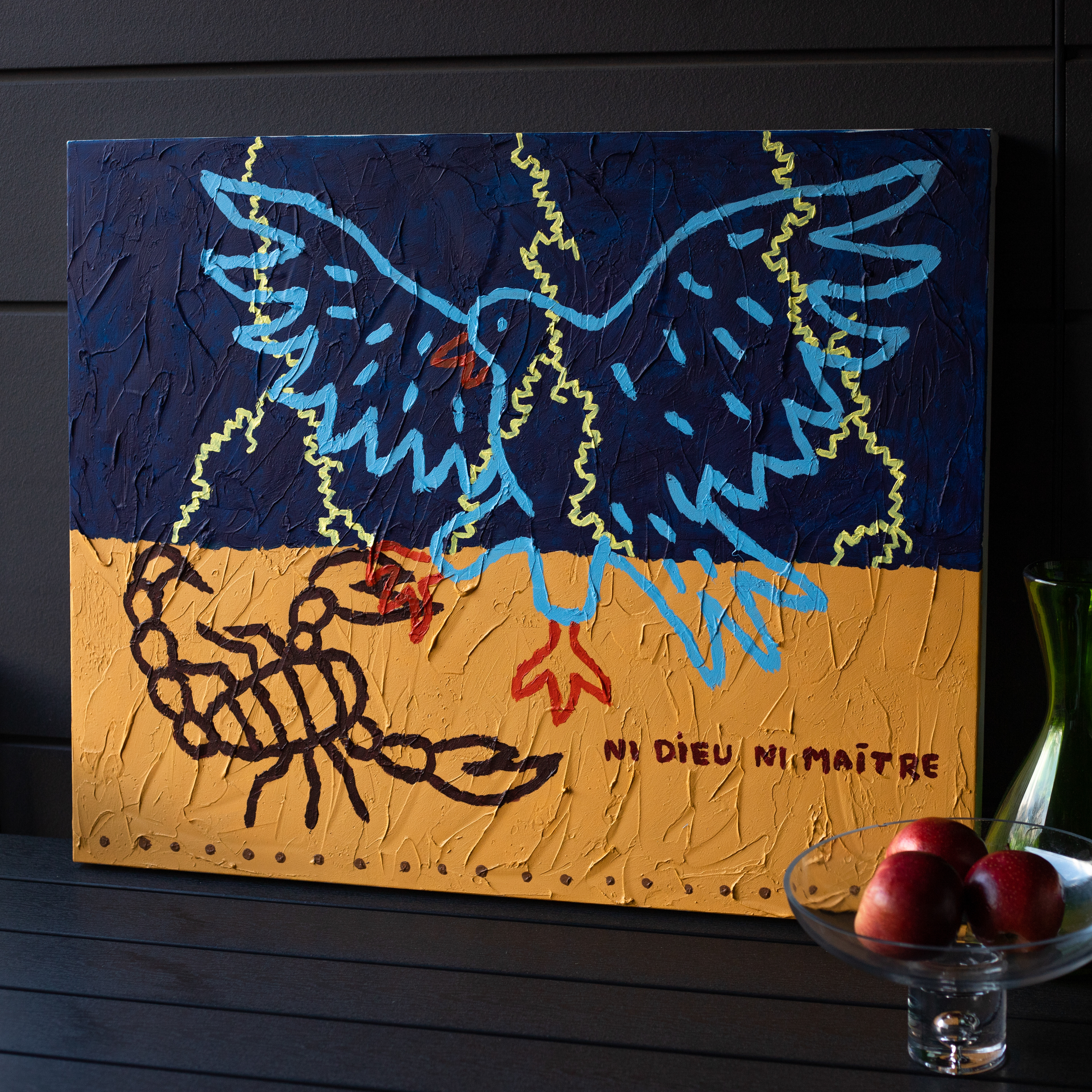 Confrontation 22 x 30 *Vendue*