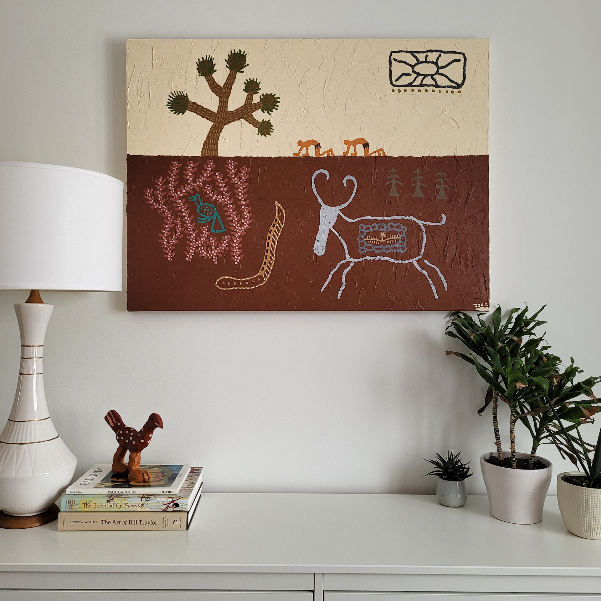 "La Grande Sécheresse" 30 x 40 *vendue*