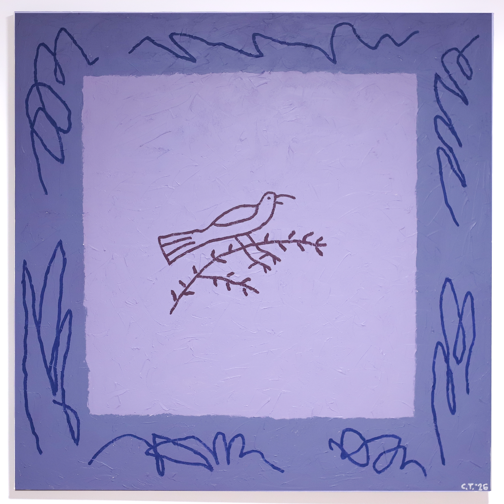 "La Pagaille" 40 x 40 *vendue*
